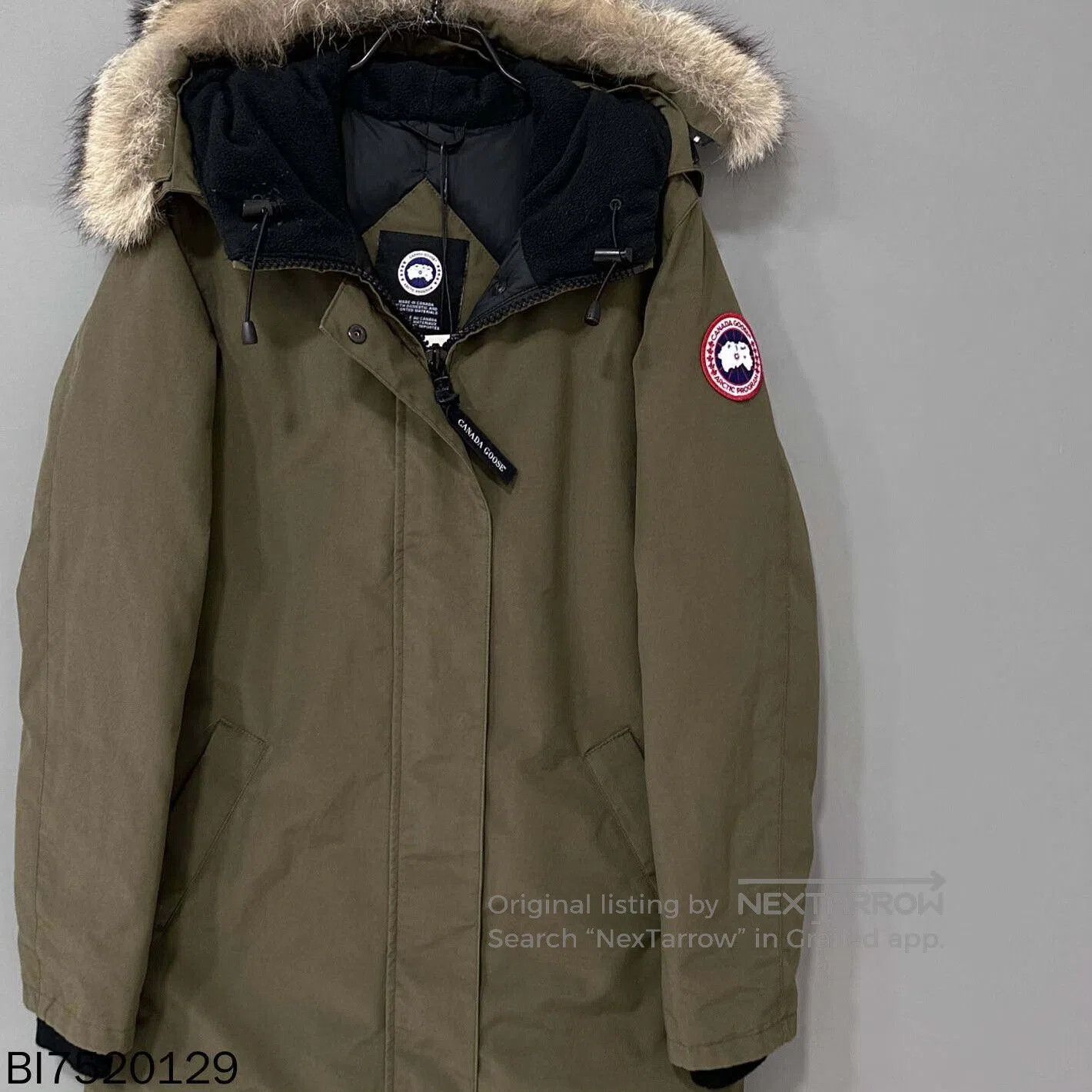 Canada Goose brown parka with fur-lined hood. Size US M / EU 48-50 / 2 - 4 Thumbnail
