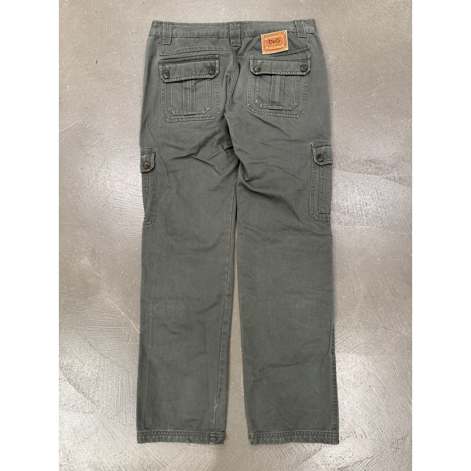 Dolce & Gabbana 2000s Dolce & Gabbana multi pocket cargo pants Size 32" / US 10 / IT 46 - 3 Thumbnail