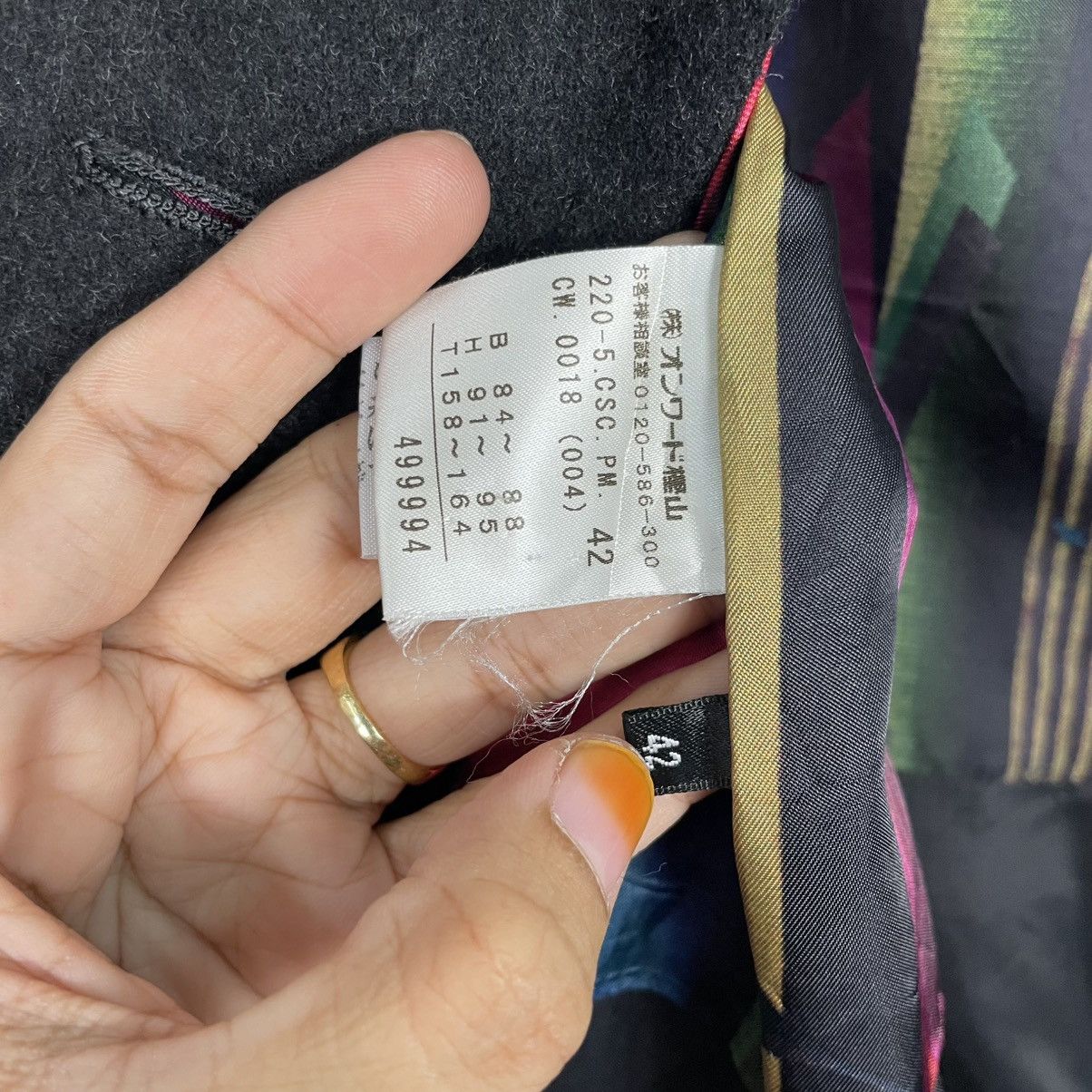 Paul Smith Paul Smith Wool Black Coat Size XS / US 0-2 / IT 36-38 - 17 Thumbnail