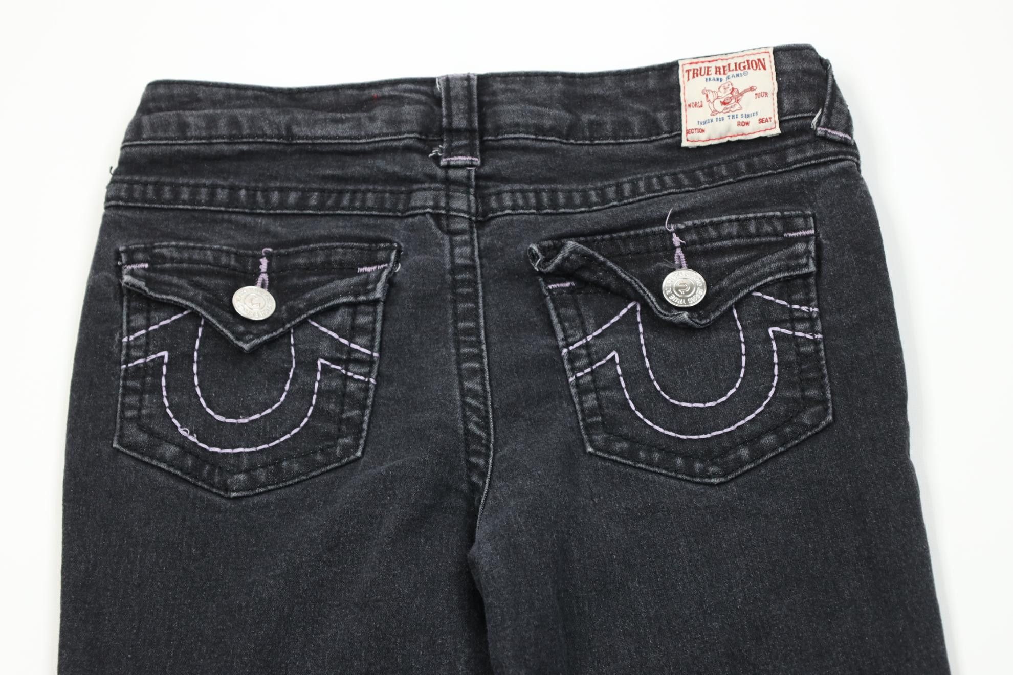 True Religion Vintage Y2K True Religion Halle Mid Rise Super Skinny Jeans Size 36" / US 14 / IT 50 - 9 Thumbnail