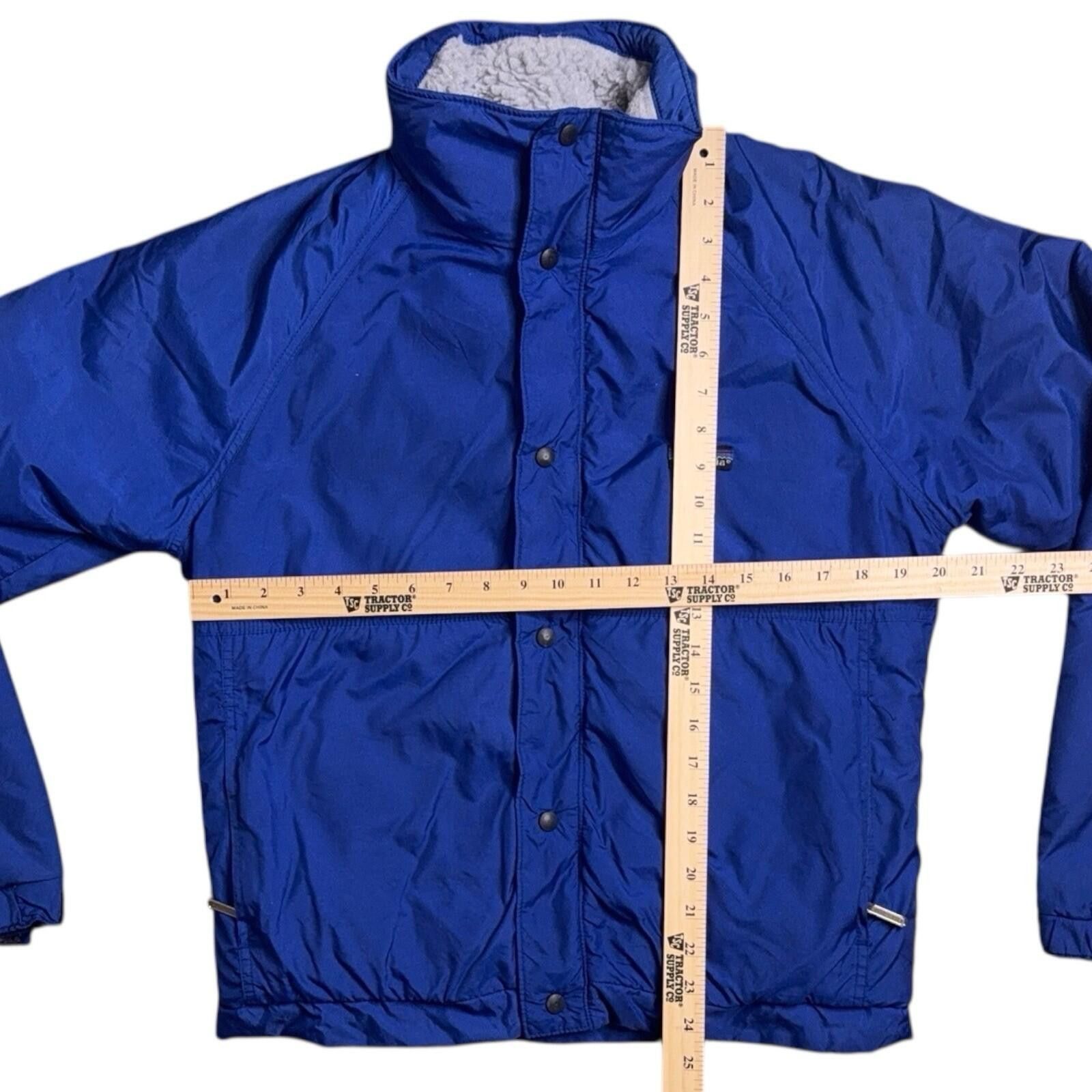 Patagonia Patagonia 80s Mens Royal Blue Shelled Pile Ski Jacket S Men Size US S / EU 44-46 / 1 - 8 Thumbnail