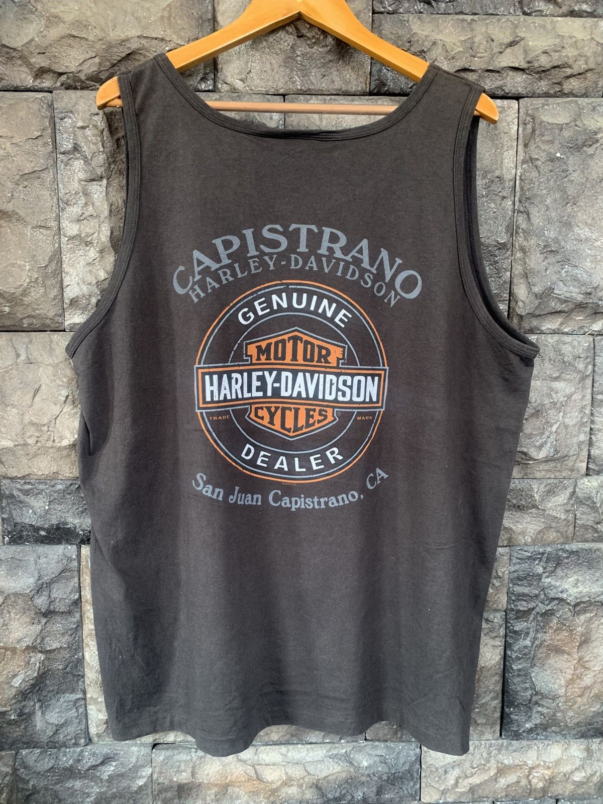 Harley Davidson × Vintage Vintage 2006 Harley Davidson San Juan Capistrano Top Tank Size US XL / EU 56 / 4 - 6 Thumbnail