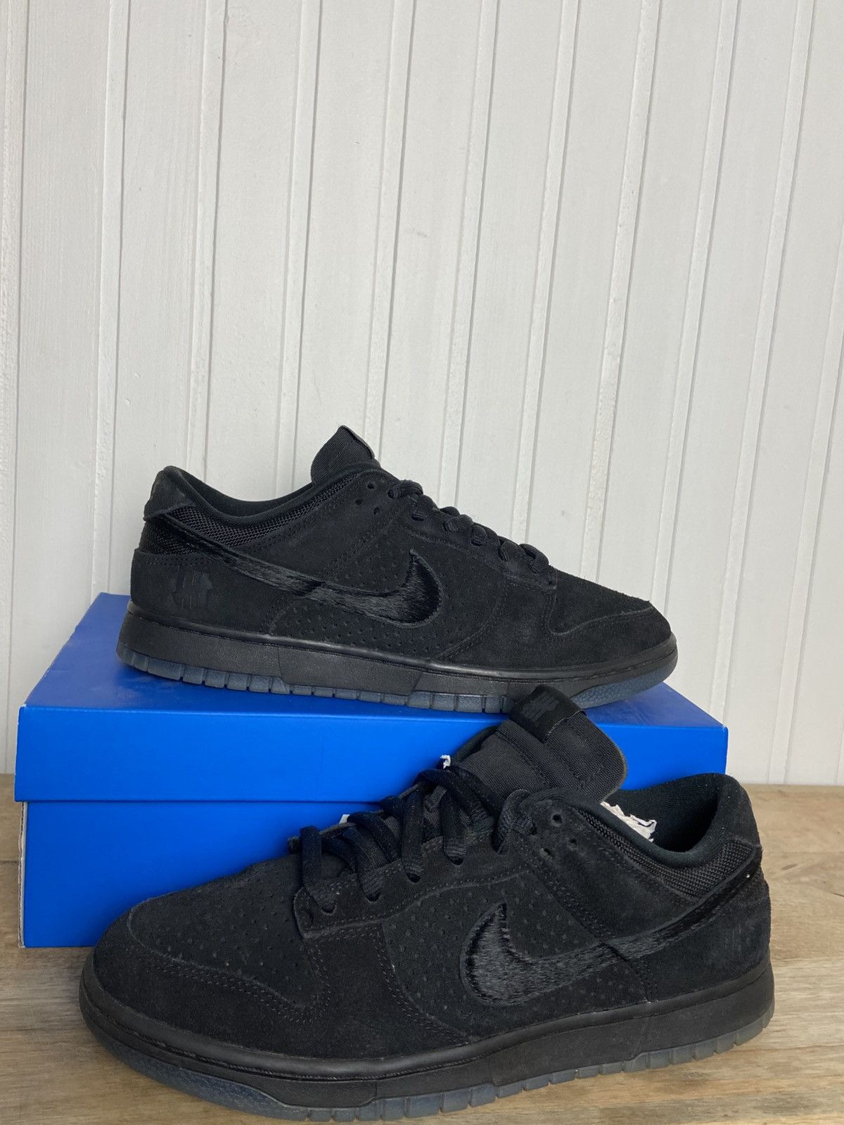 Nike Used Nike Dunk Low SP "Undefeated 5 On It Black" Size 10,5US Size US 10.5 / EU 43-44 - 12 Thumbnail
