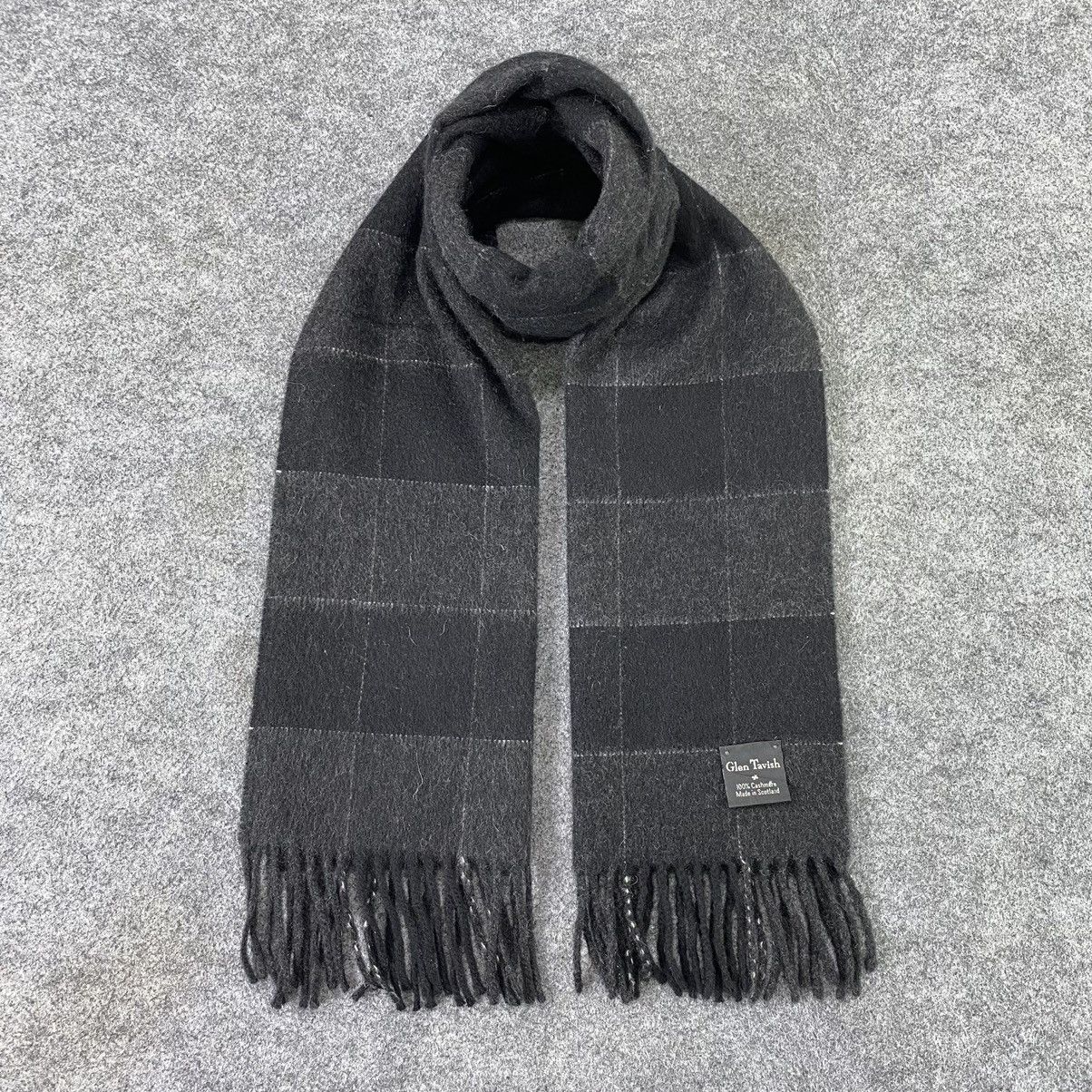 Vintage Glen Tavish Cashmere Muffler / Scarf / Neckwear - T1253 Size ONE SIZE - 1 Thumbnail
