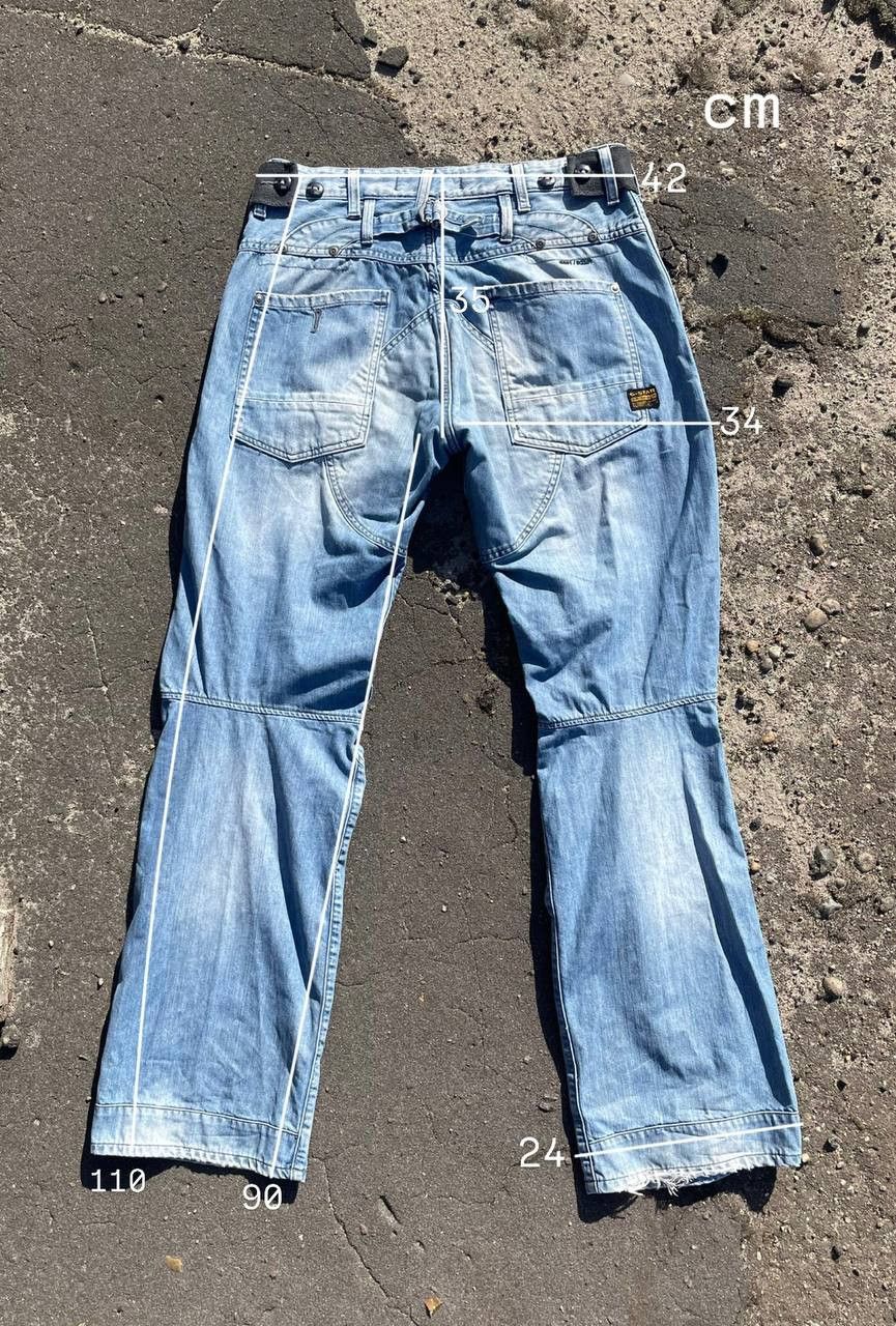 G-Star Vintage G-Star Raw Avant Garde Faded Jeans Size 32 Size US 32 / EU 48 - 15 Thumbnail