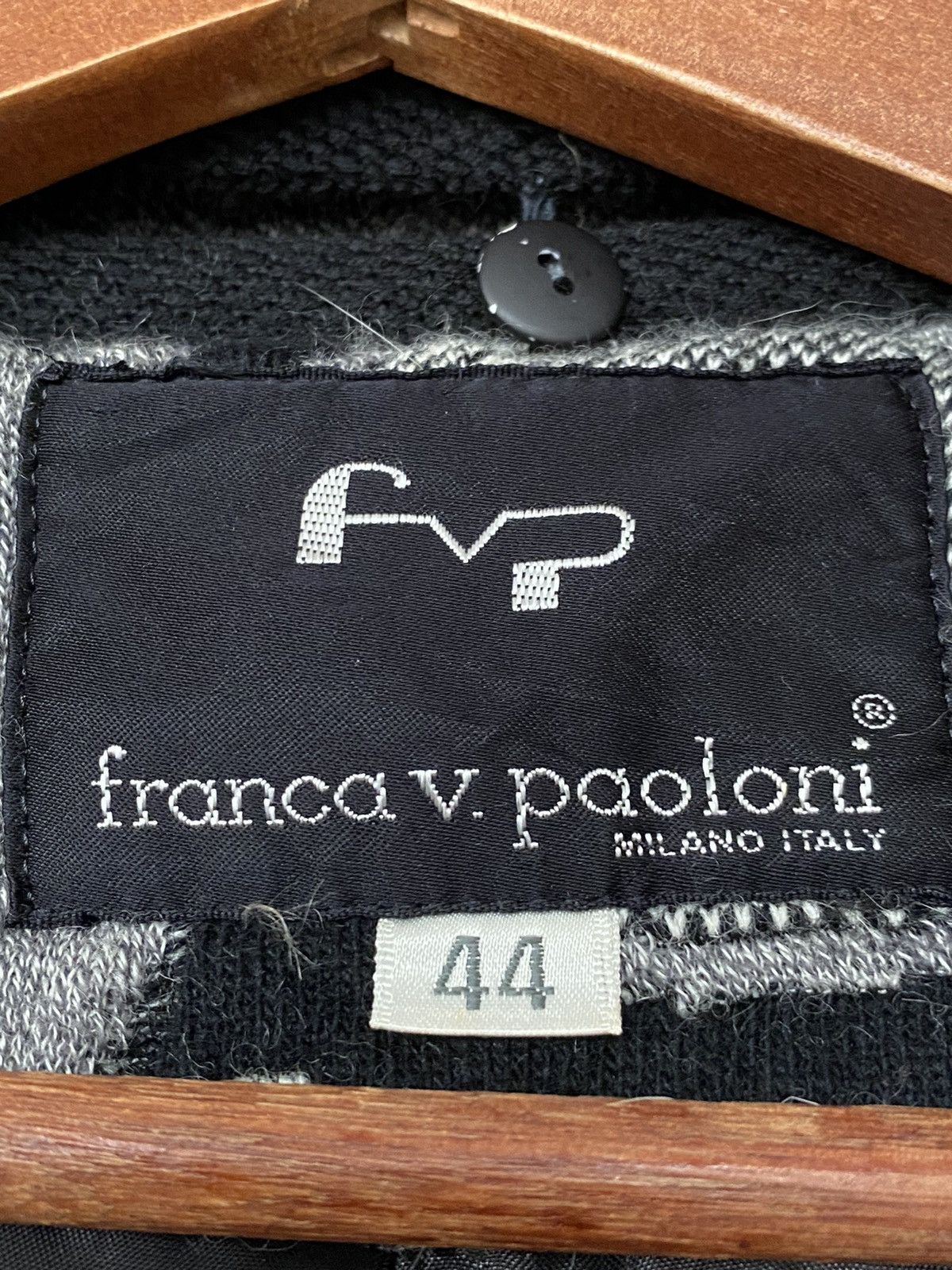 Japanese Brand × Vintage Vintage Brand Franca V Paoloni Patchwork Jacket 1990s Size US S / EU 44-46 / 1 - 9 Thumbnail