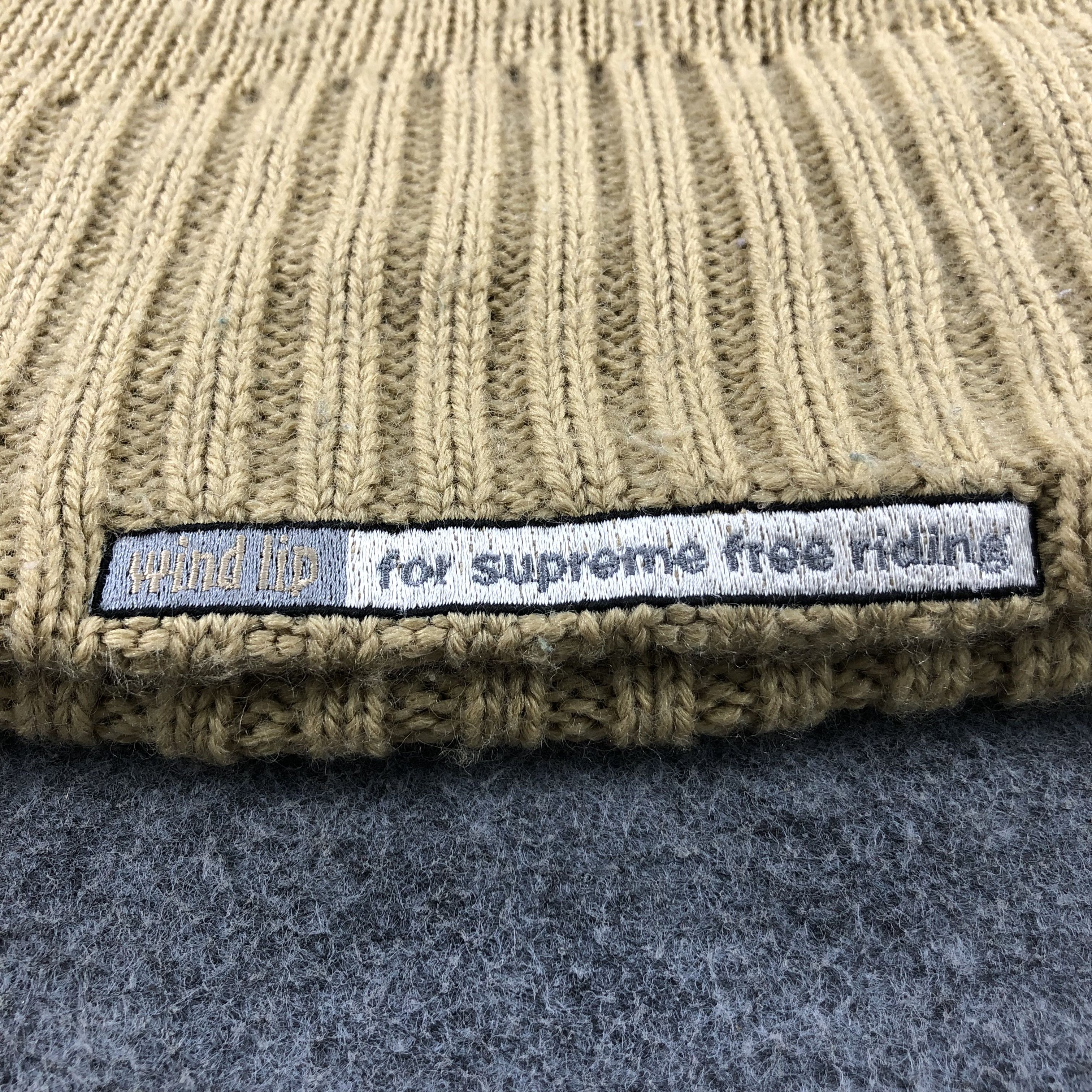 Vintage Wind Lip Cable Knit Beanie Snowcap Snow Winter Hat B34 Size ONE SIZE - 2 Thumbnail
