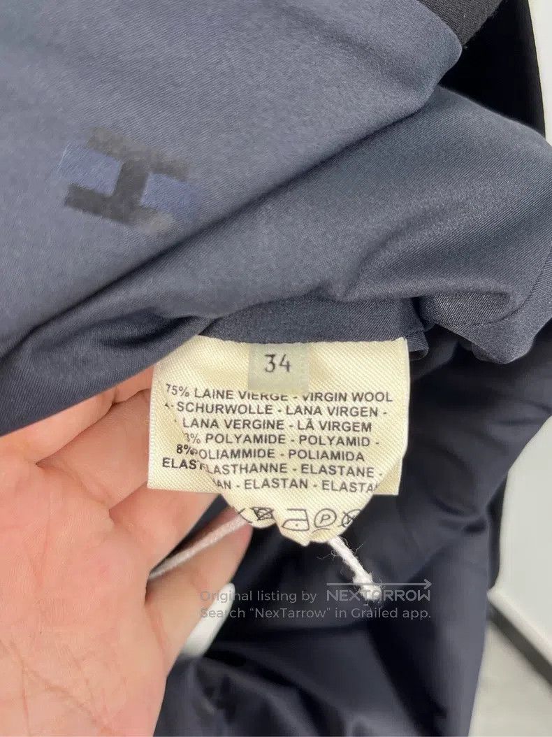 Hermes Hermes Black Metal Buckle Long Sleeve Coat Size XXS / US 00 / IT 34 - 5 Thumbnail