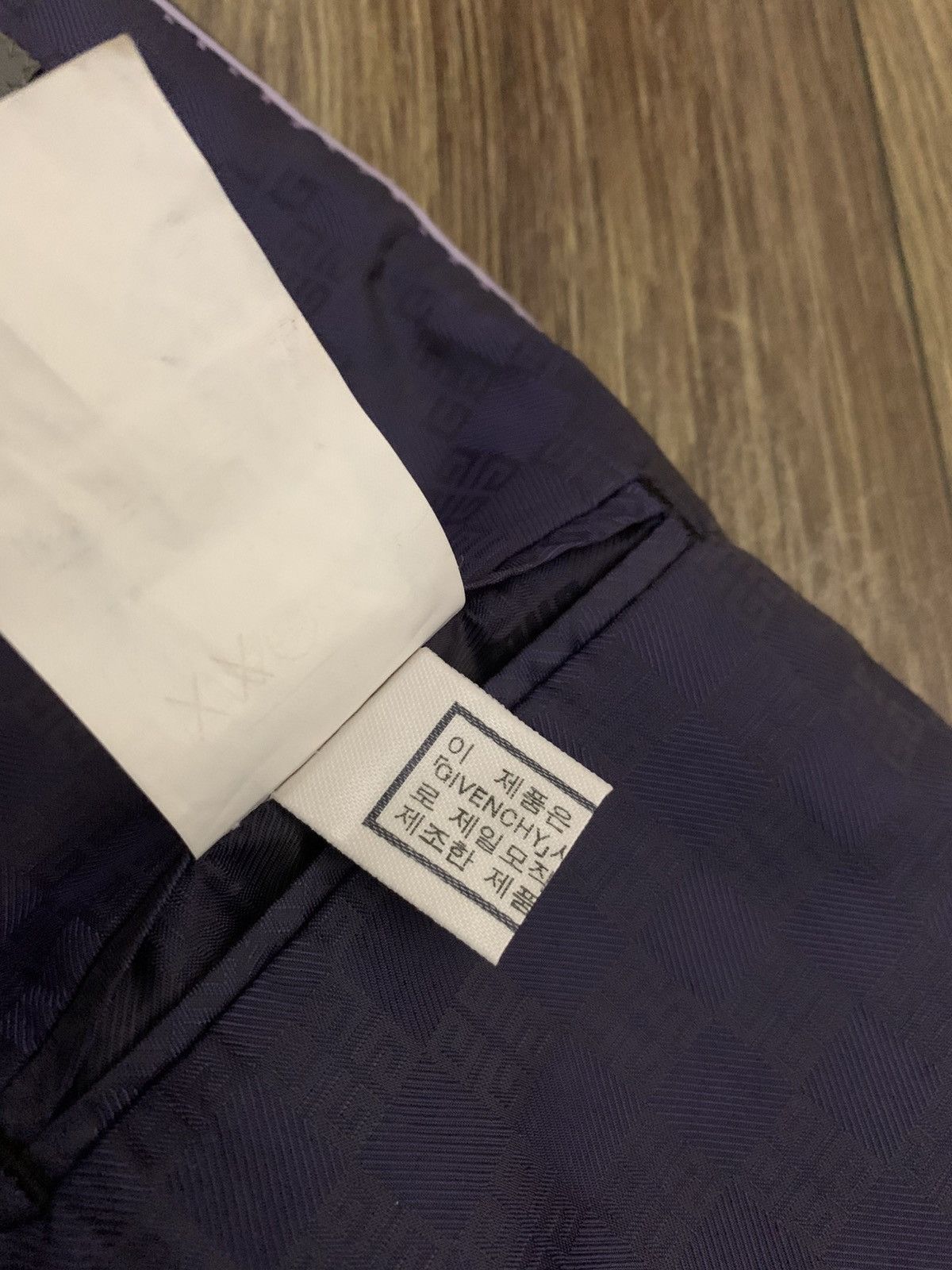Chito × Givenchy Mens Blazer GIVENCHY Vintage Size 40L - 15 Thumbnail