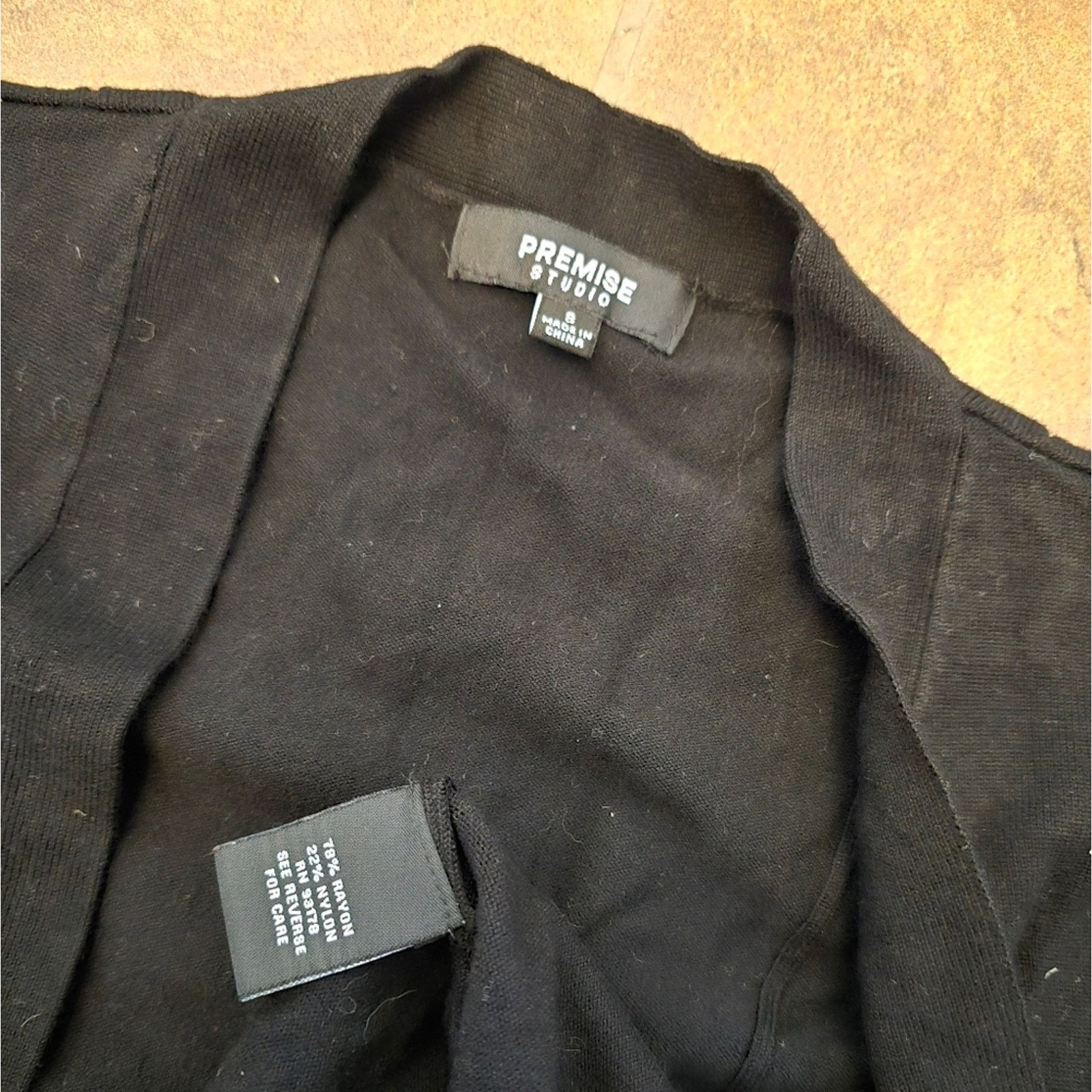 Other Black | PREMISE | Cardigan 1/2 Sleeve Size S / US 4 / IT 40 - 3 Thumbnail