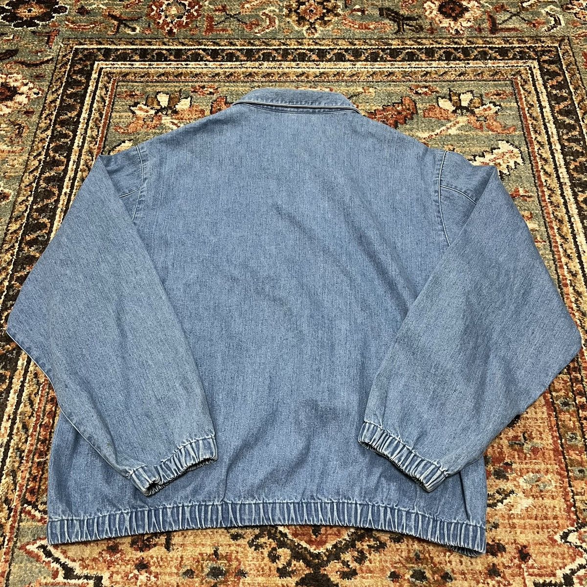 Vintage Vintage Compaq Computer PC XL Denim Jacket 90s Size US XL / EU 56 / 4 - 4 Thumbnail