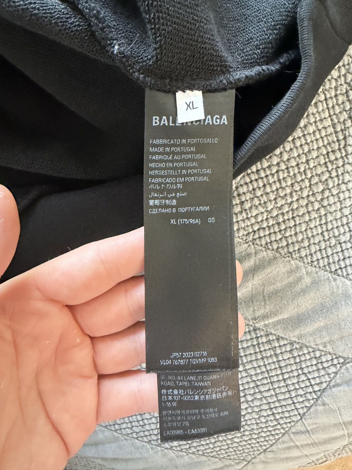 Balenciaga Balenciaga Reflective Hoodie Size US XL / EU 56 / 4 - 3 Thumbnail