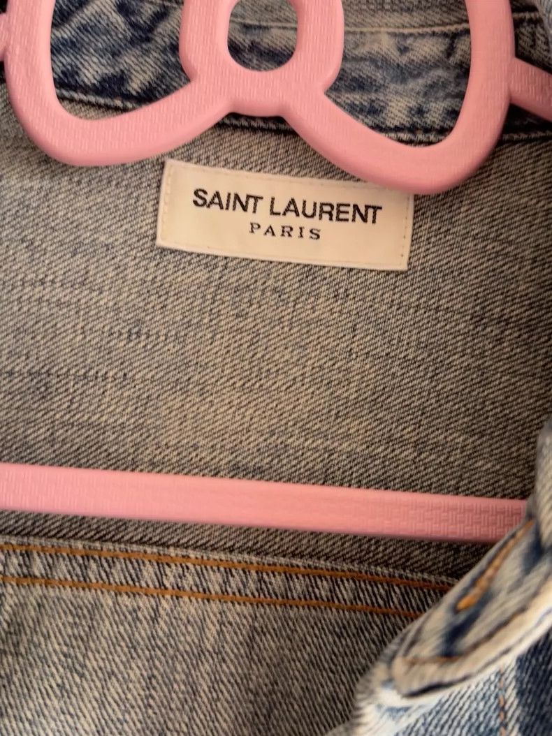 Saint Laurent Paris Saint Laurent Paris denim jacket Size US M / EU 48-50 / 2 - 2 Thumbnail