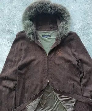 If Six Was Nine × Japanese Brand × Le Grande Bleu (L.G.B.) Material stretcht Fur knitwear Zip hoodie iswn lgb style Size US M / EU 48-50 / 2 - 1 Thumbnail