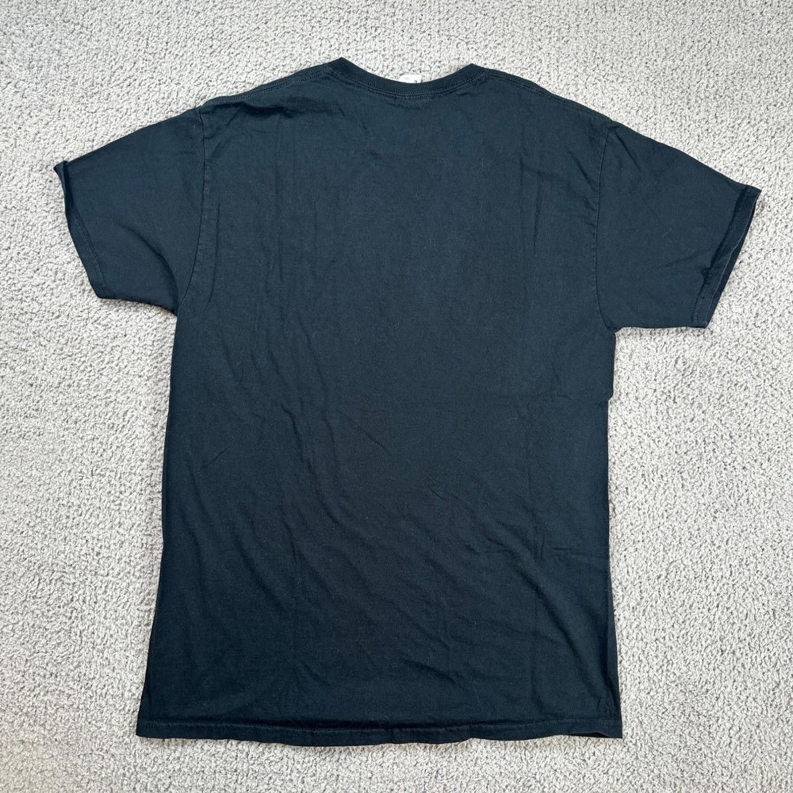 Fruit Of The Loom DARE T Shirt Mens M Black American Flag Logo To Resist Retro Size US M / EU 48-50 / 2 - 3 Thumbnail