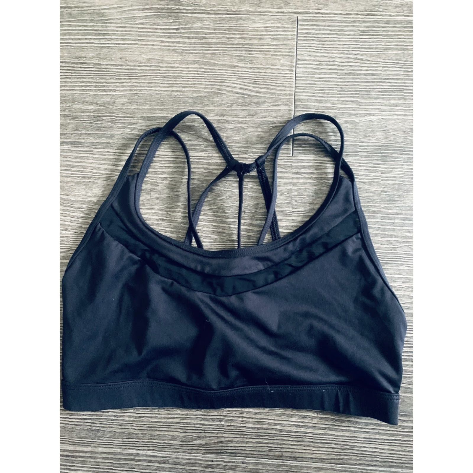 Victoria's Secret Victoria’s Secret Sport Sports Bra Women’s Black Size M Size ONE SIZE - 2 Thumbnail
