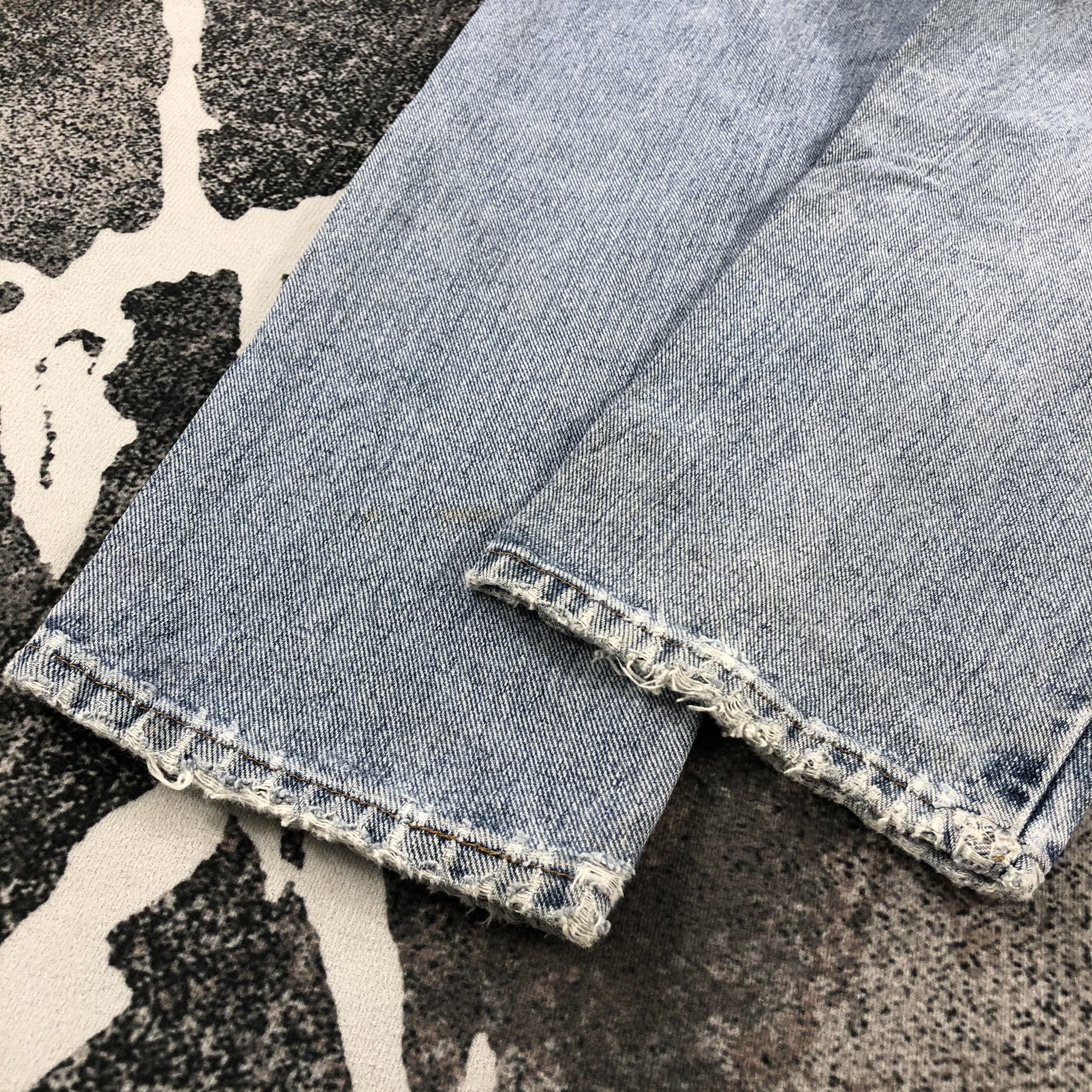 Levi's Vintage 90s Levi's 550 Jeans Medium Wash Denim KJ916 Size US 32 / EU 48 - 6 Thumbnail