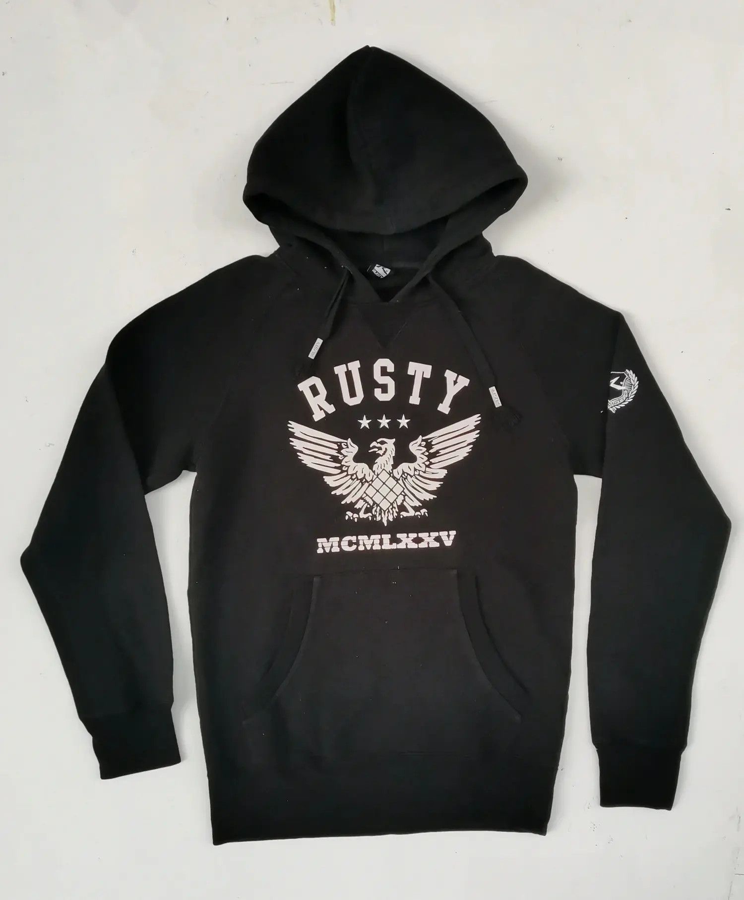 Rusty Rare!!! Rusty MCMLXXV Hoodie Sweatshirt Size US M / EU 48-50 / 2 - 1 Thumbnail