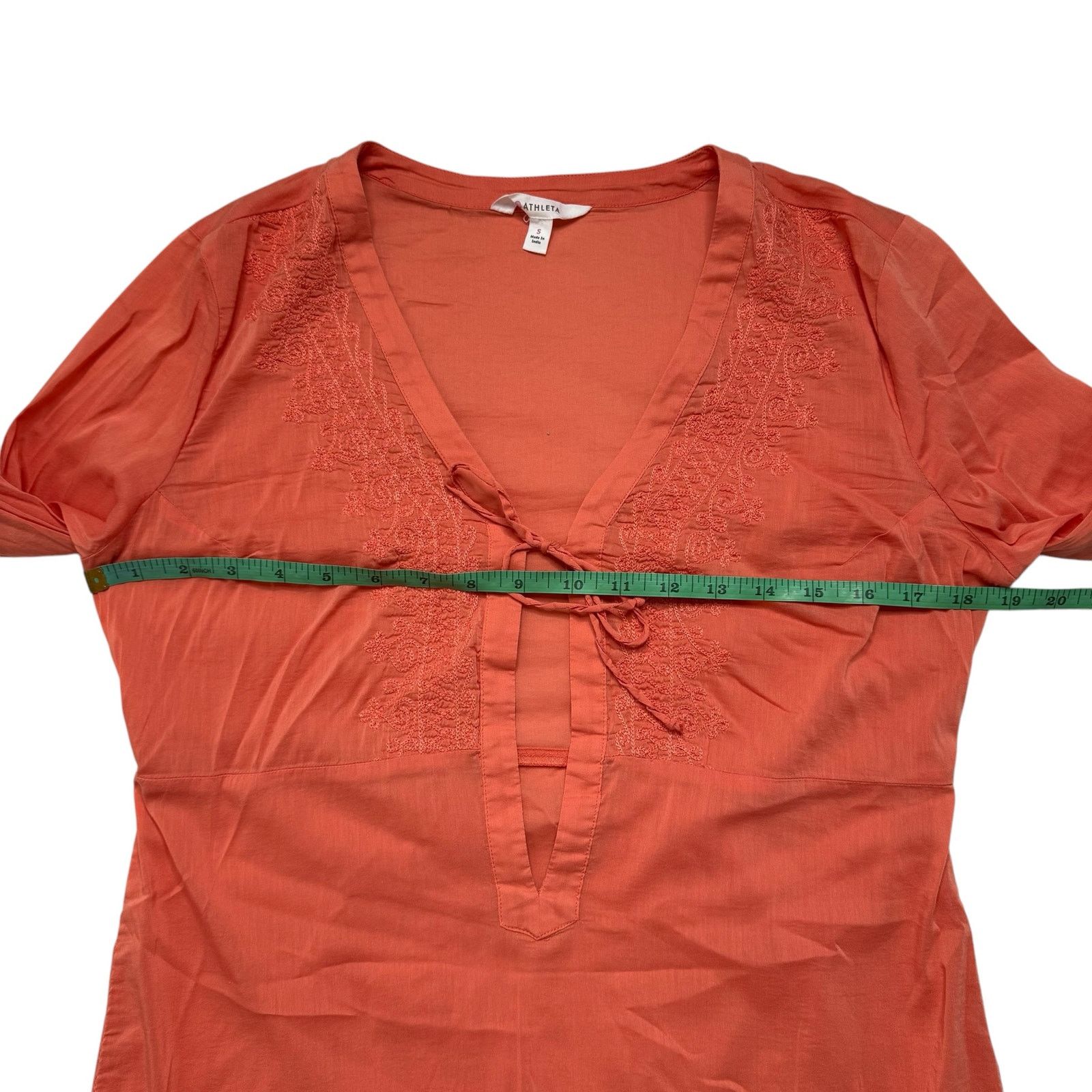 Athleta ATHLETA Kimssa Tunic Top in Light Coral Sunset Orange Small Size S / US 4 / IT 40 - 8 Thumbnail