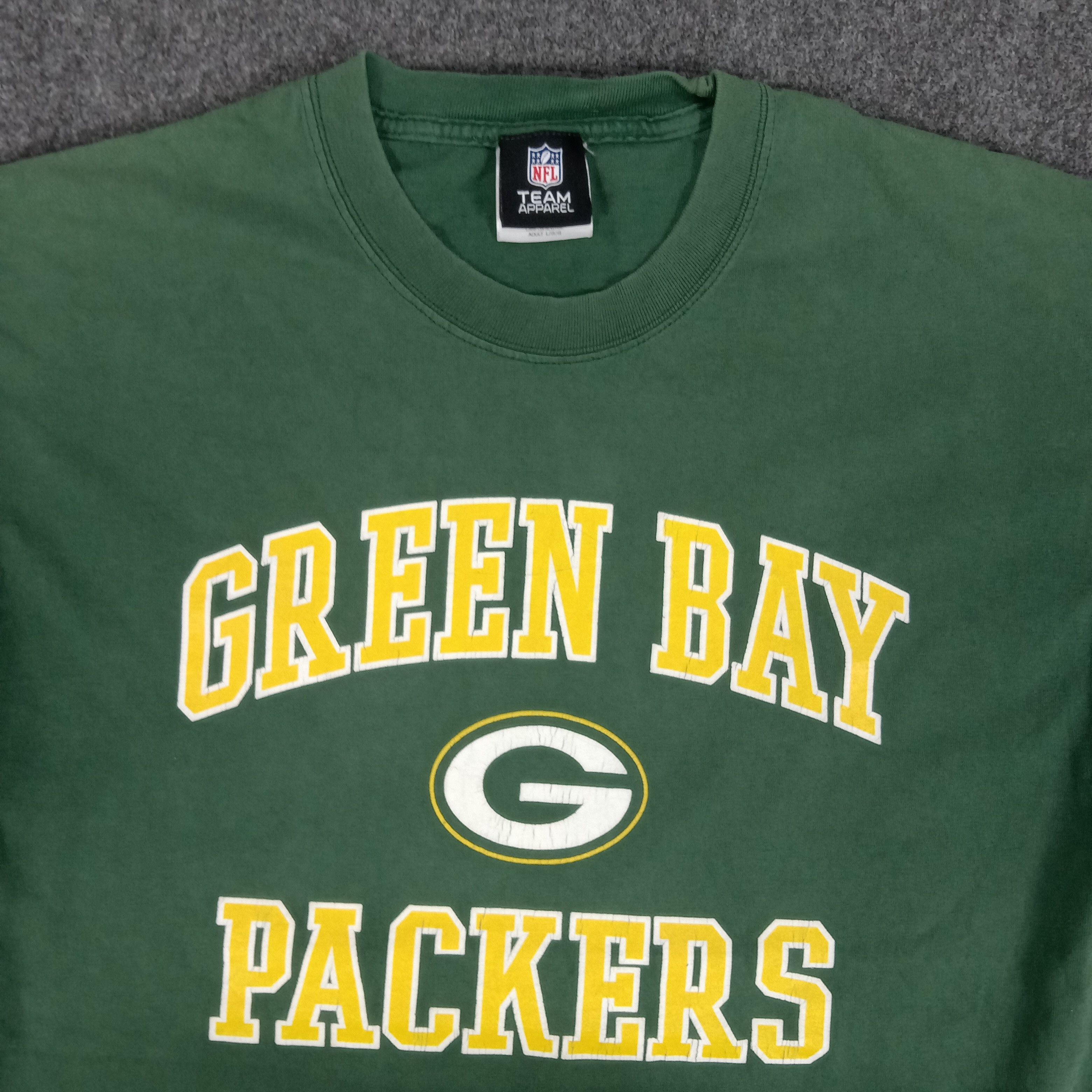 NFL × Vintage Green Bay Packers NFL American Football Team Tshirt Size US M / EU 48-50 / 2 - 2 Thumbnail