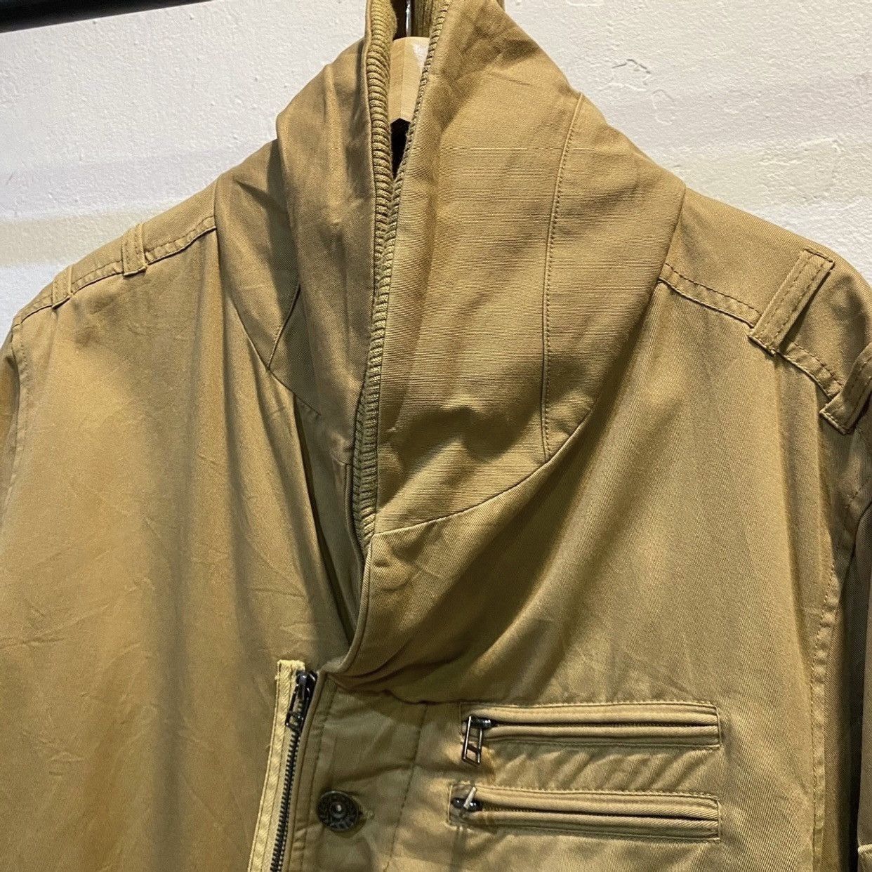 Hysteric Glamour CreateBarefoot Archive Tech Jacket Asymmetric Zip HighCollar Size US XL / EU 56 / 4 - 9 Thumbnail