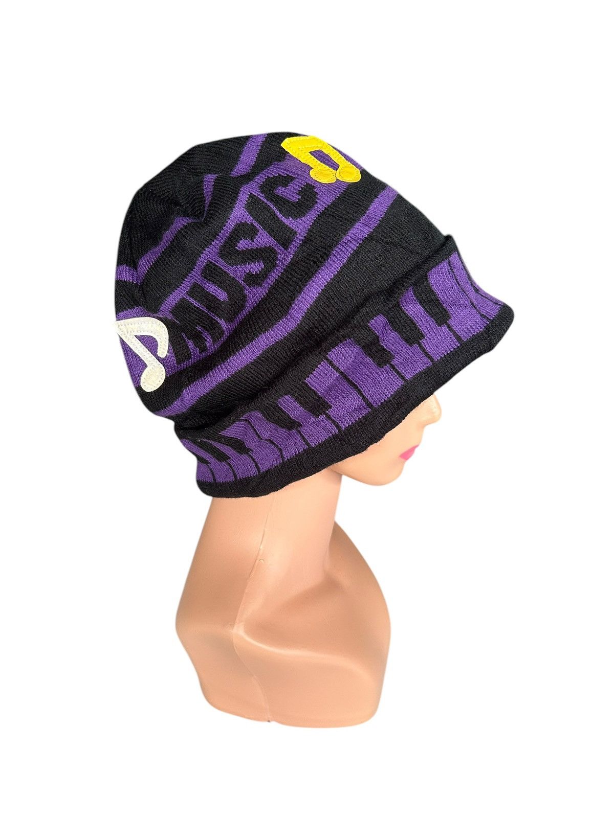 Japanese Brand × Kapital × Vintage Rare Music Japanese Punk Bondage Style big Beanie Hats Size ONE SIZE - 5 Thumbnail
