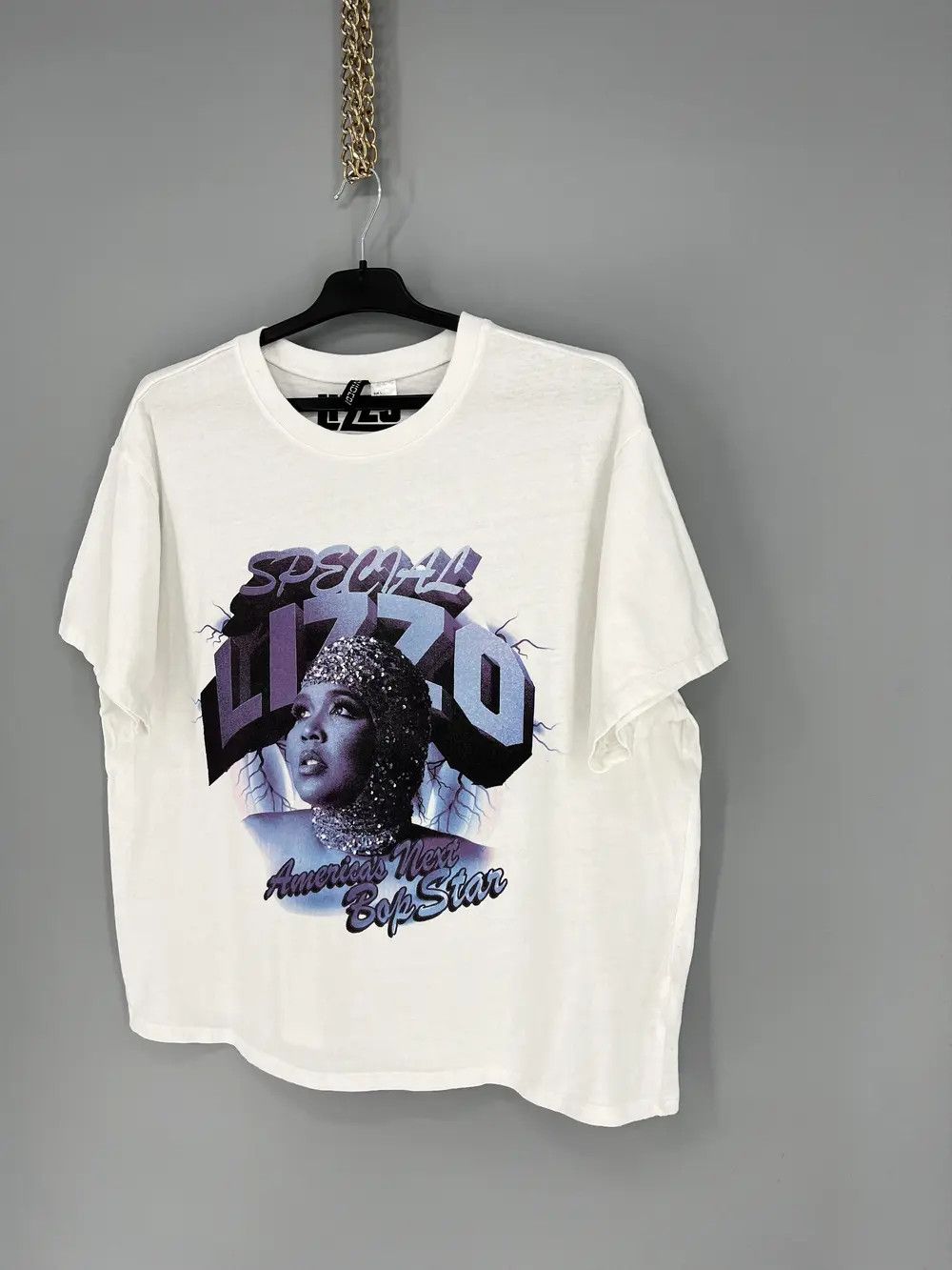 Band Tees Vintage LIZZO BOB Star TEE Hiphop Rap Promo Tee Size US L / EU 52-54 / 3 - 3 Thumbnail