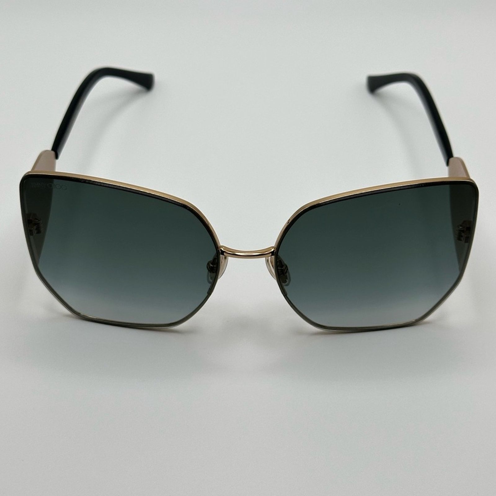 Jimmy Choo NEW JIMMY CHOO River/S 2M2 Black Oversized Women Sunglasses Size ONE SIZE - 2 Thumbnail