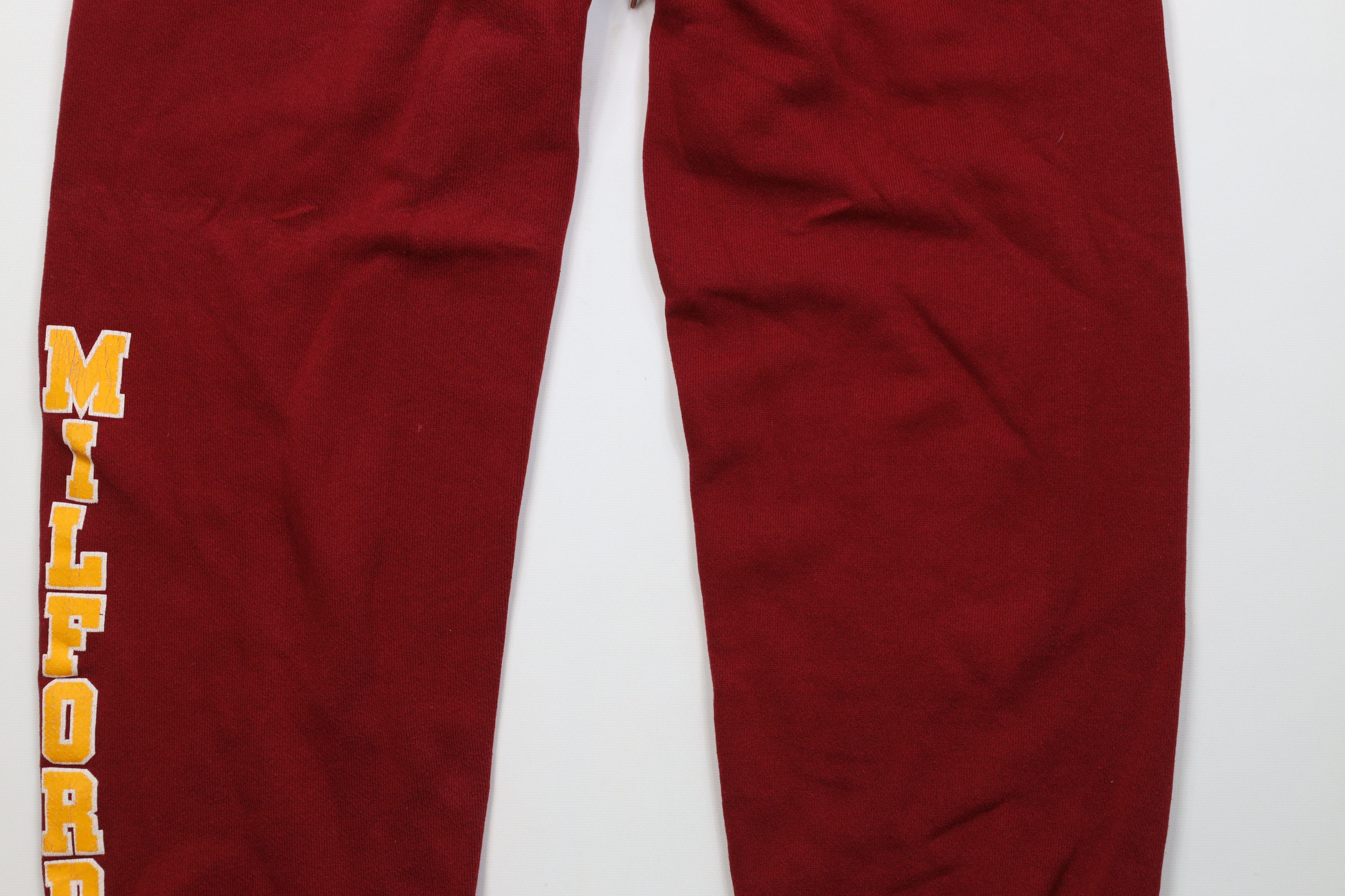 Vintage Vintage 70s Streetwear Sweatpants Joggers Pants Red USA Size US 36 / EU 52 - 4 Thumbnail