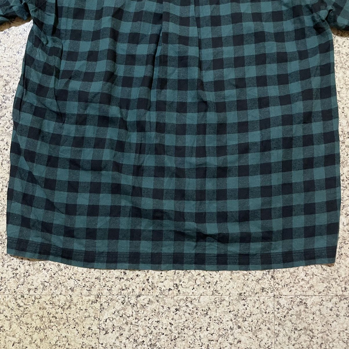 Sacai Sacai SS17 Buffalo Check Plaid Shirt w/ Shoulder Zipper RARE Size US L / EU 52-54 / 3 - 18 Thumbnail