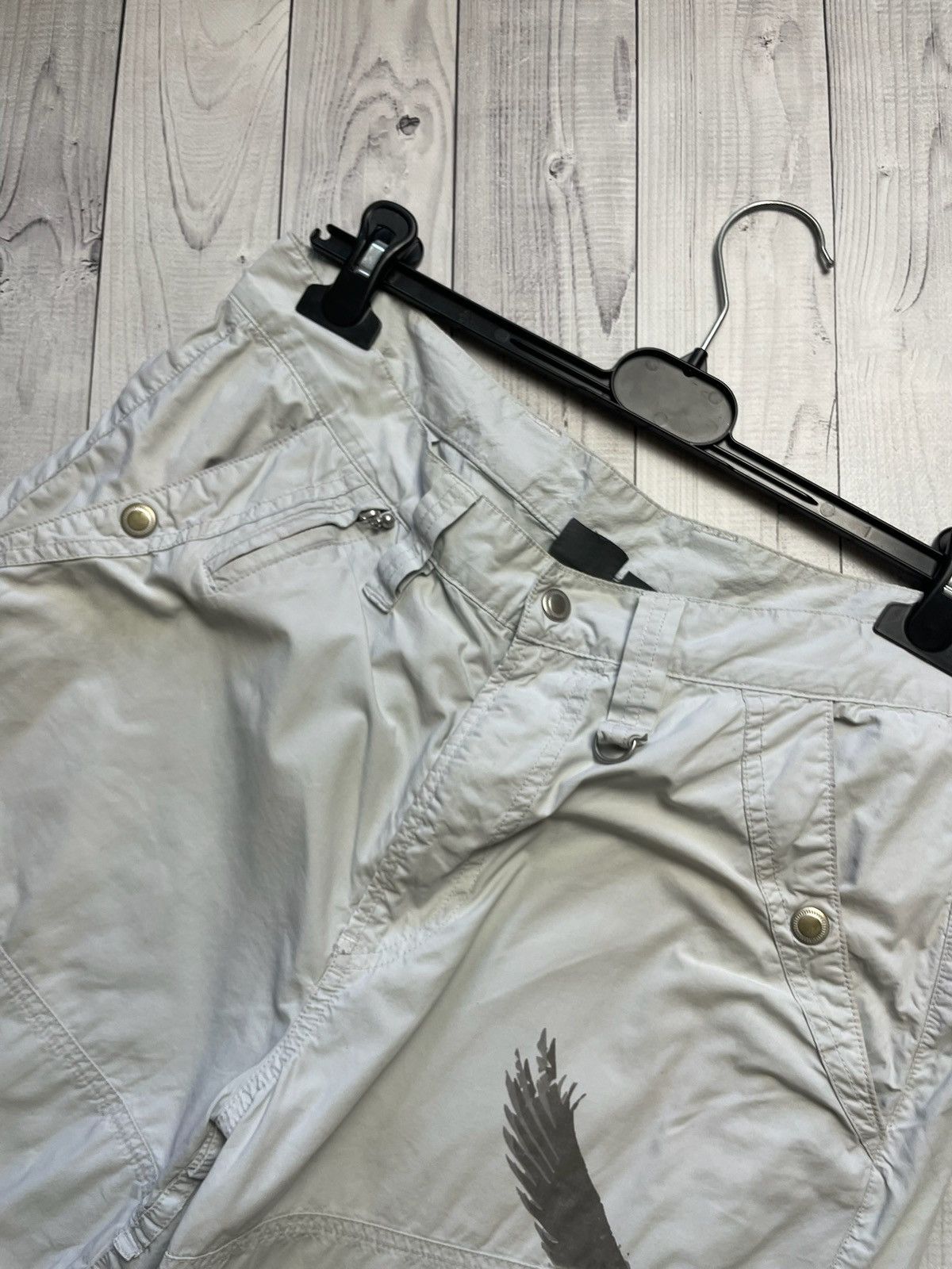Vintage Vintage Armani Exchange cargo shorts big logo Eagle size M Size US 32 / EU 48 - 6 Thumbnail