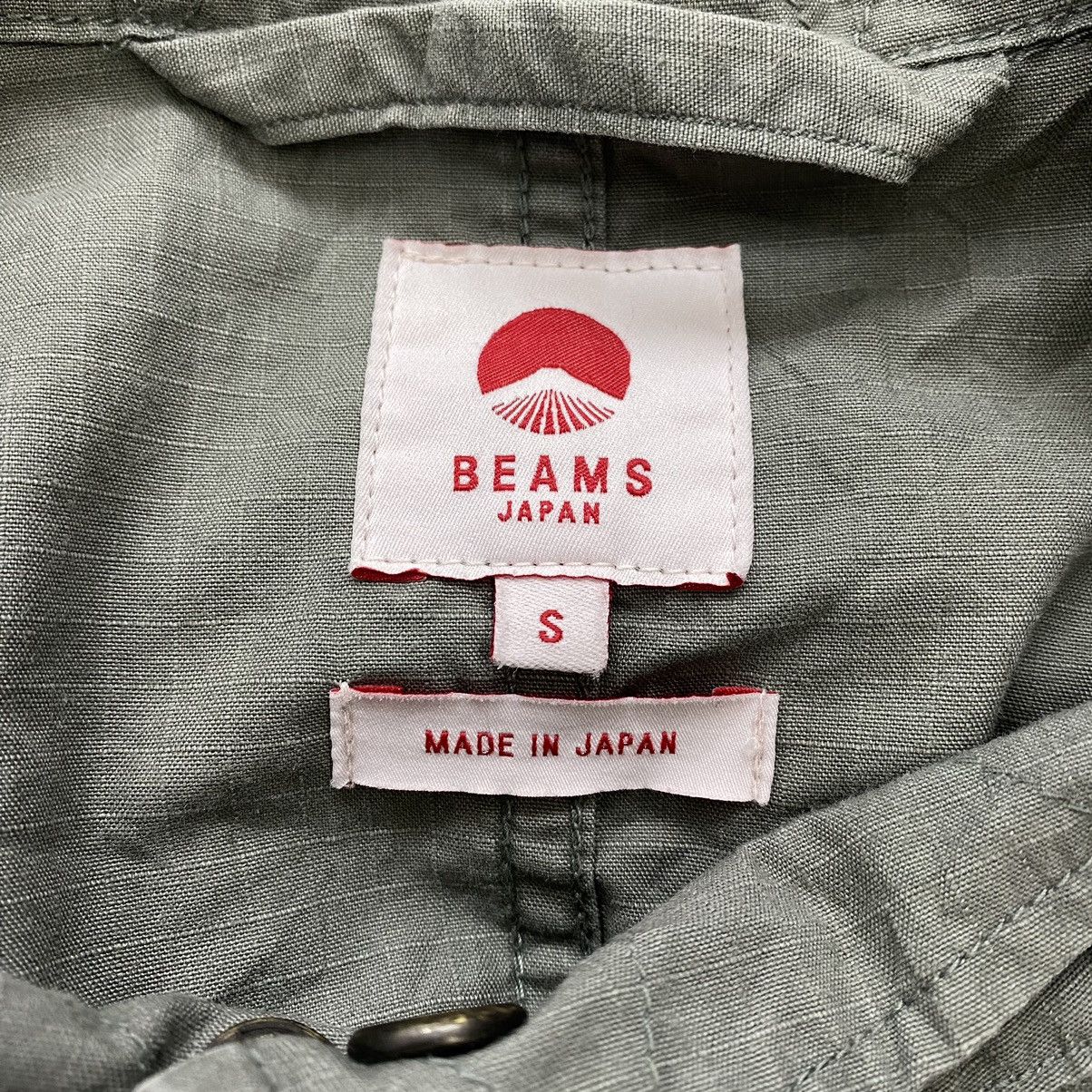 Japanese Brand BEAMS Japanese Brand Oversize Grey Windbreaker Coat Jacket Size US S / EU 44-46 / 1 - 4 Thumbnail