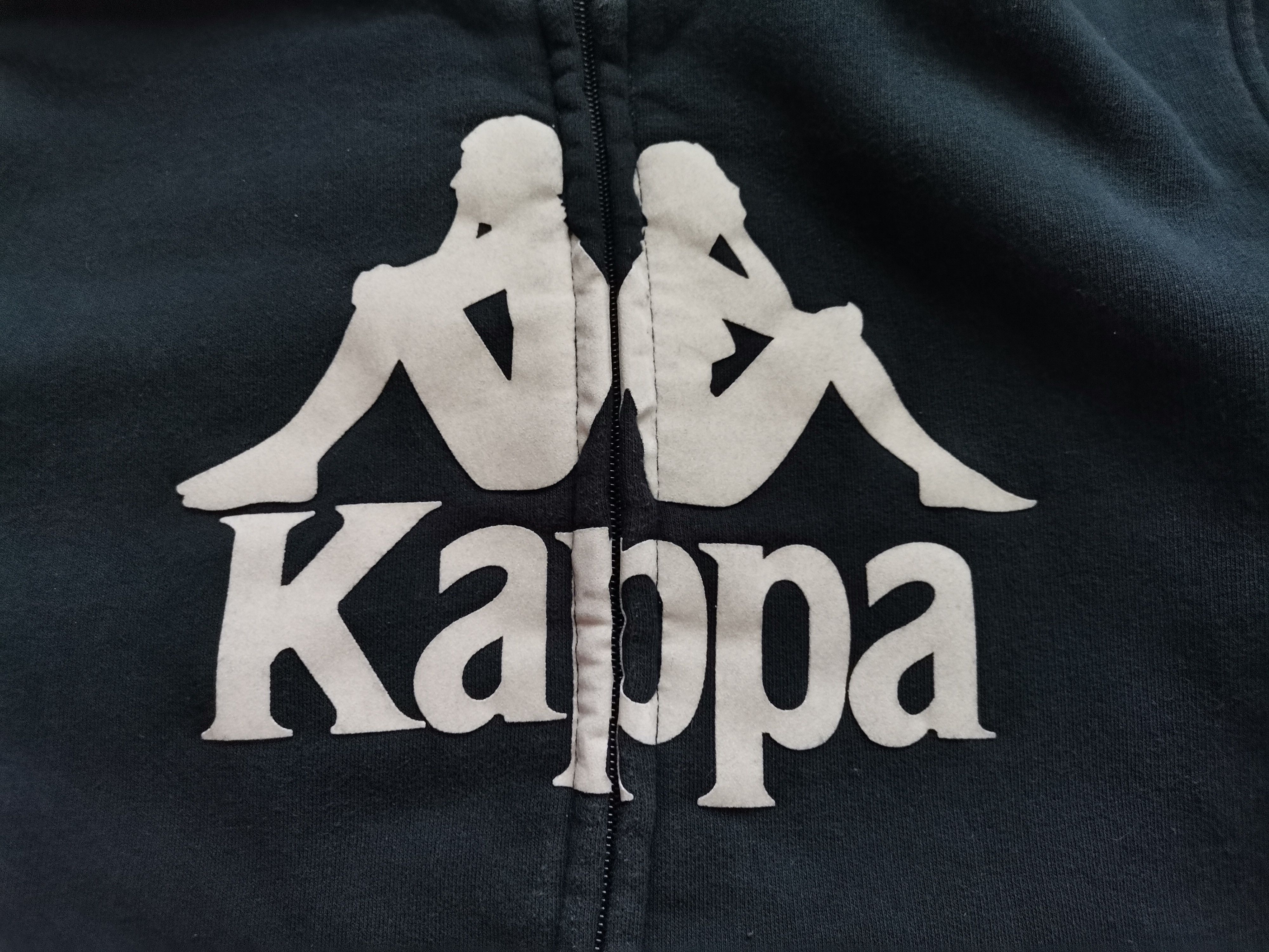 Kappa × Vintage Vintage Kappa Zip Up Sweatshirt Size US S / EU 44-46 / 1 - 2 Thumbnail