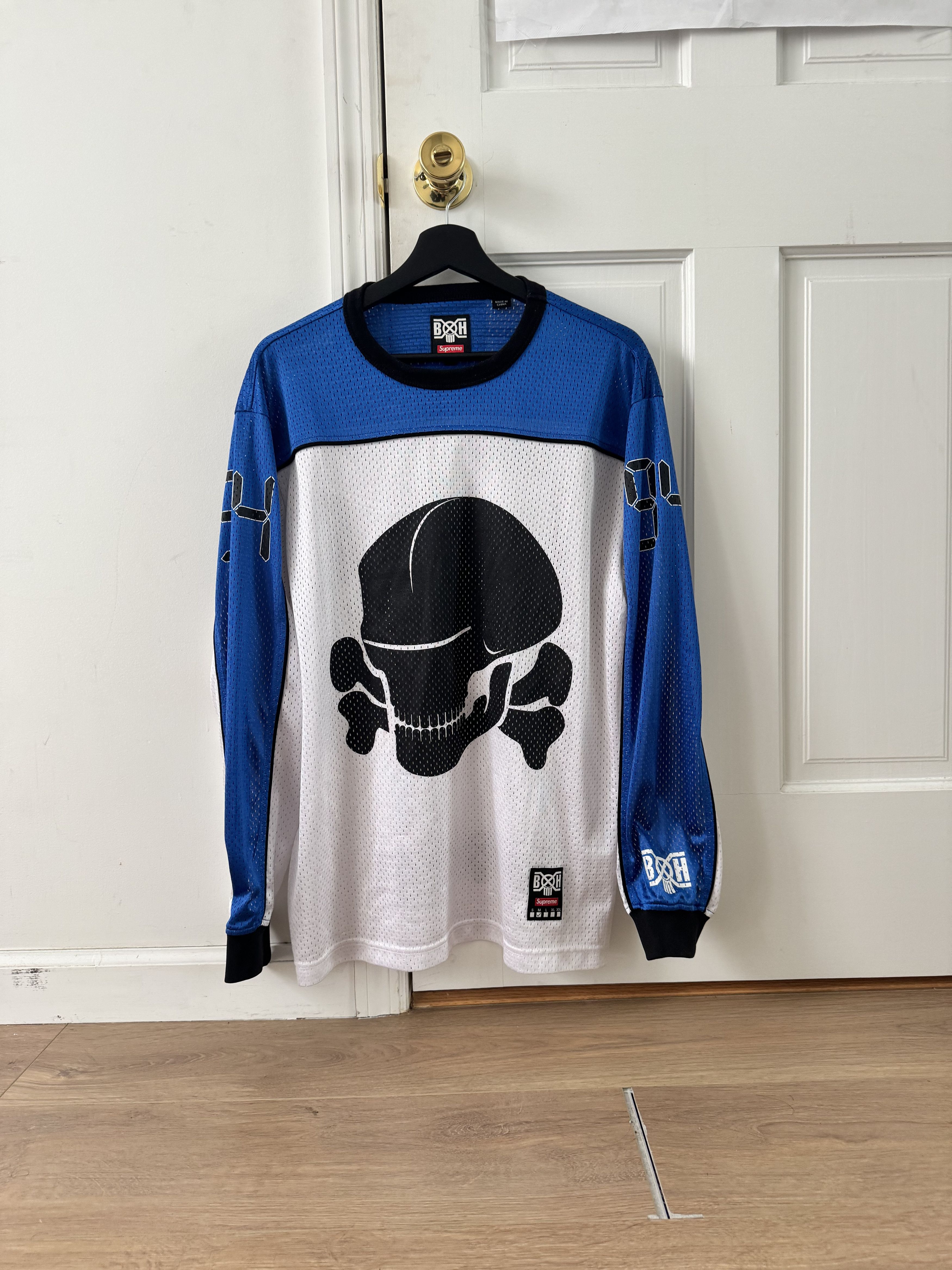 シャツ Supreme Bounty Hunter Mesh Moto Jersey Supreme Bounty Hunter Mesh Moto Jersey (FW23) - $128