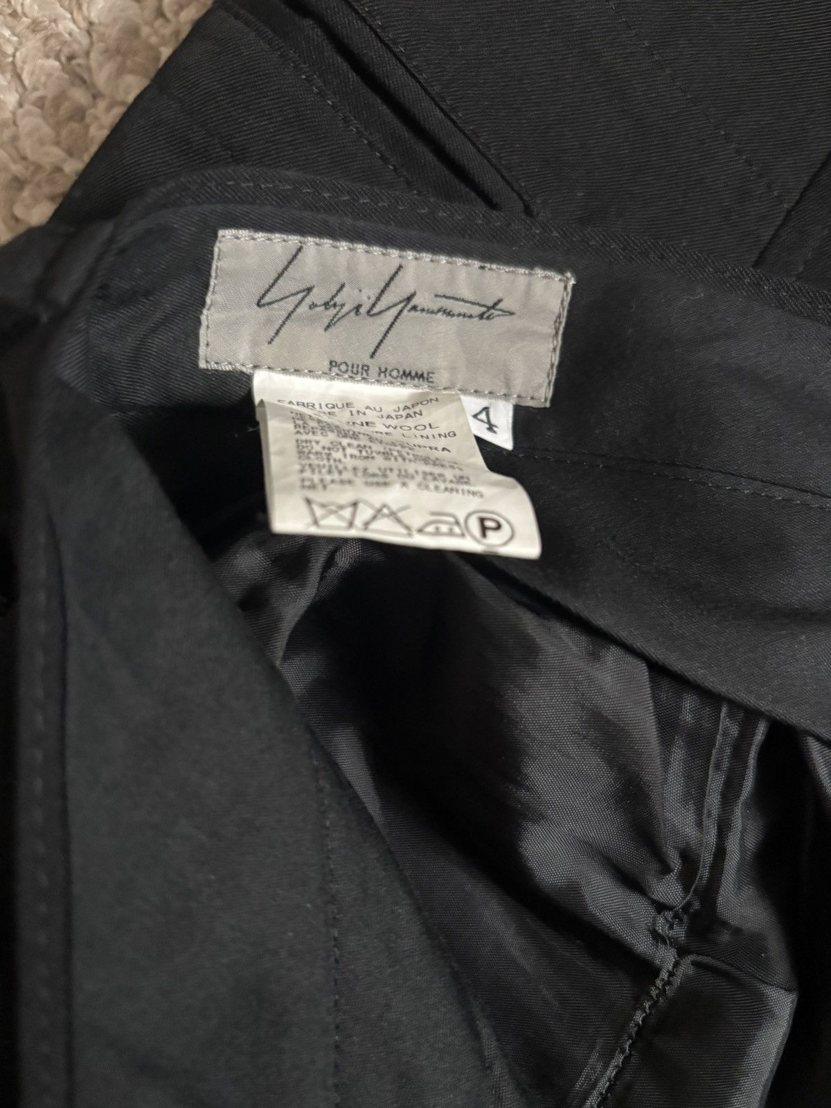 Yohji Yamamoto Yohji Yamamoto Pour Homme Trosuers Size US 34 / EU 50 - 5 Thumbnail