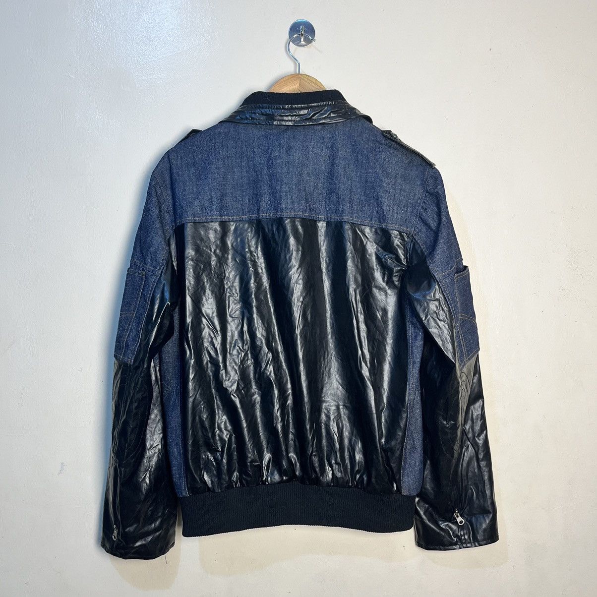Darren Romanelli DR. ROMANELLI X CLOT X LEVI'S REWORKED LEATHER DENIM JACKET Size US M / EU 48-50 / 2 - 22 Thumbnail
