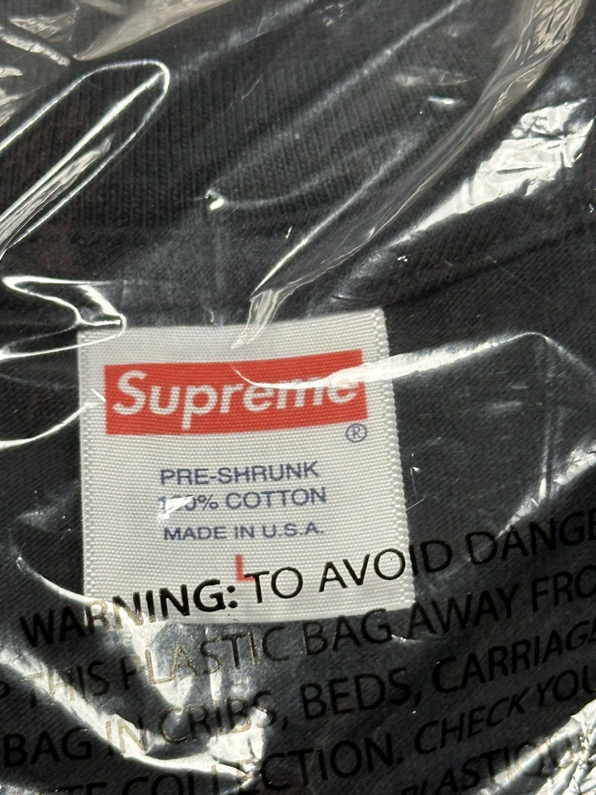 Supreme Supreme Crew 96 Tee - Black - L - SS24 Size US L / EU 52-54 / 3 - 5 Thumbnail