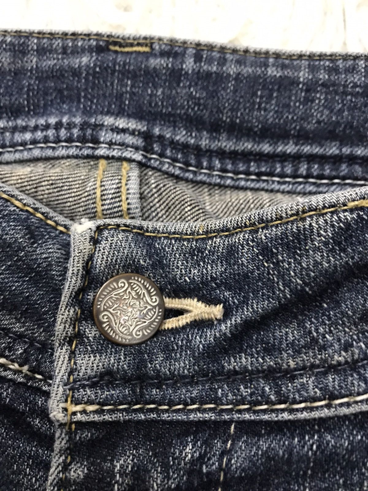 Japanese Brand Vintage Georgia Love Flare Denim Jeans Size US 28 / EU 44 - 5 Thumbnail