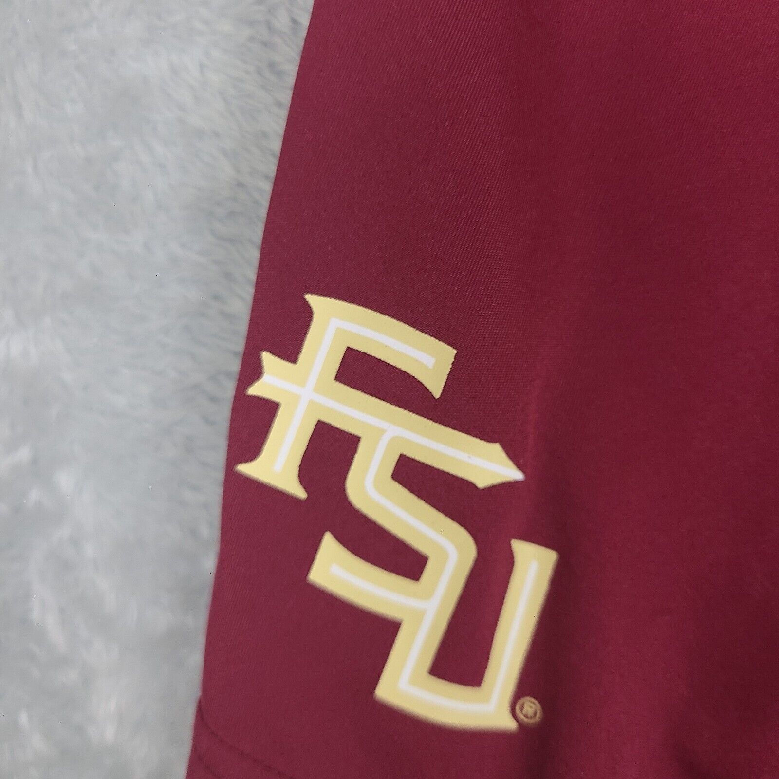 Nike Florida State Seminole Shorts Adult Large Red Nike FSU Baske Size US 36 / EU 52 - 5 Thumbnail