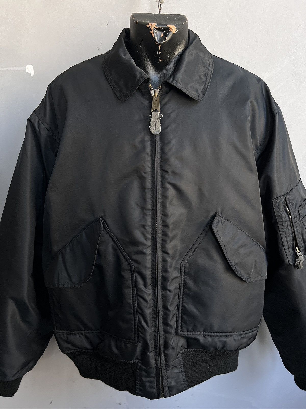 Alpha Industries Cwu bomber jacket nylon balenciaga style alpha industries Size US XXL / EU 58 / 5 - 2 Thumbnail