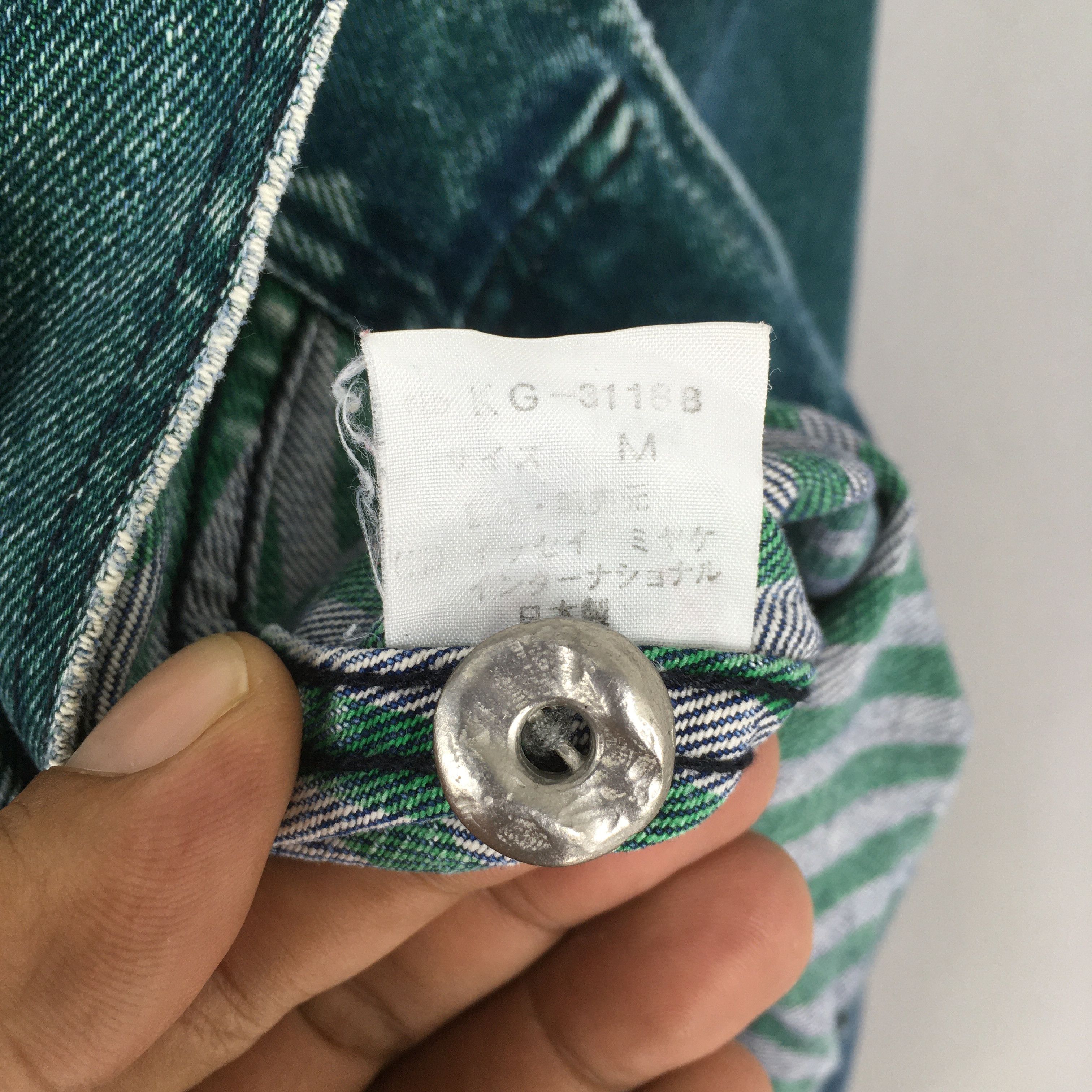 Issey Miyake Vintage 1980s Jean Of Plantation Issey Miyake Denim Jacket M Size US M / EU 48-50 / 2 - 9 Thumbnail