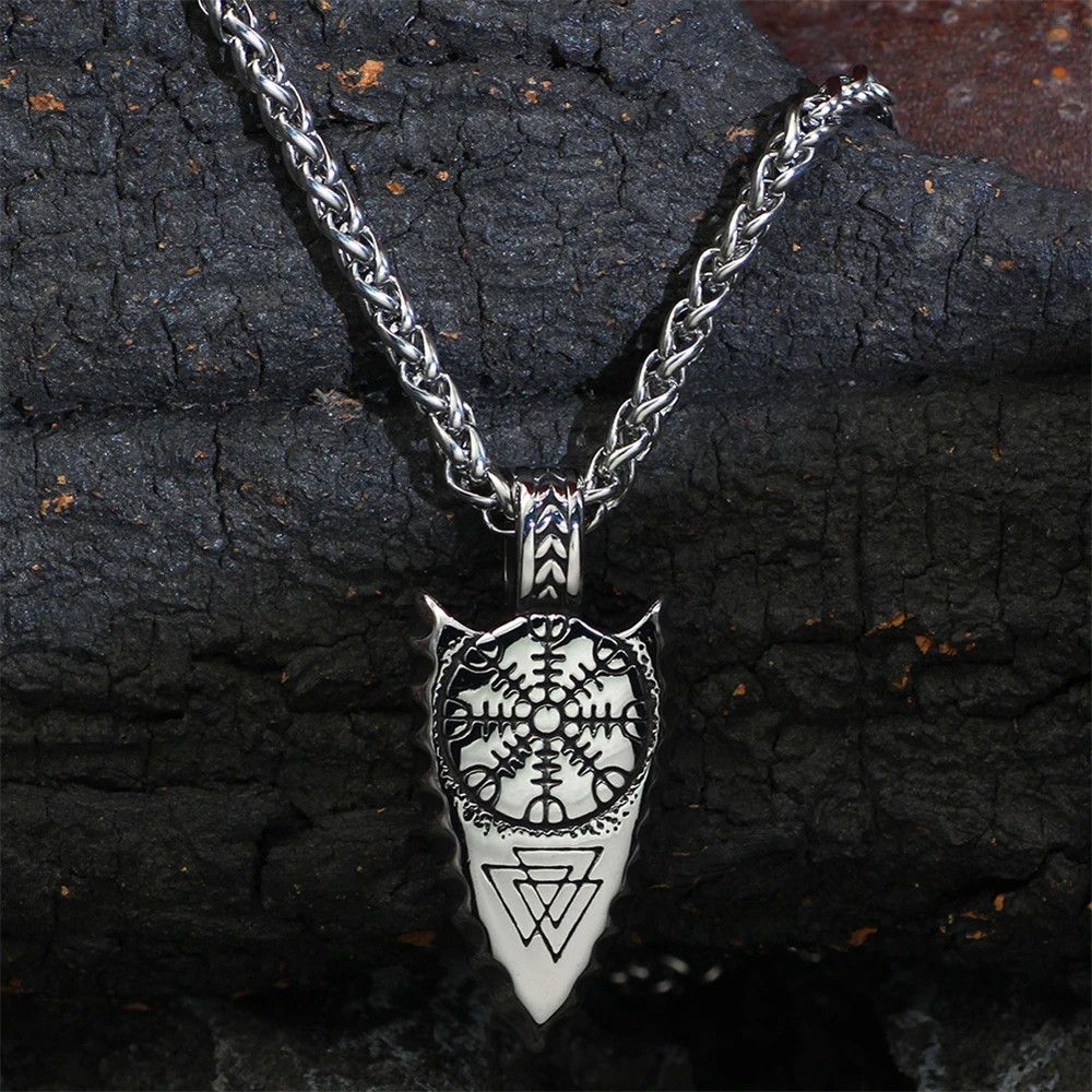 Other Vintage Norse Compass Spear Necklace Size ONE SIZE - 2 Thumbnail