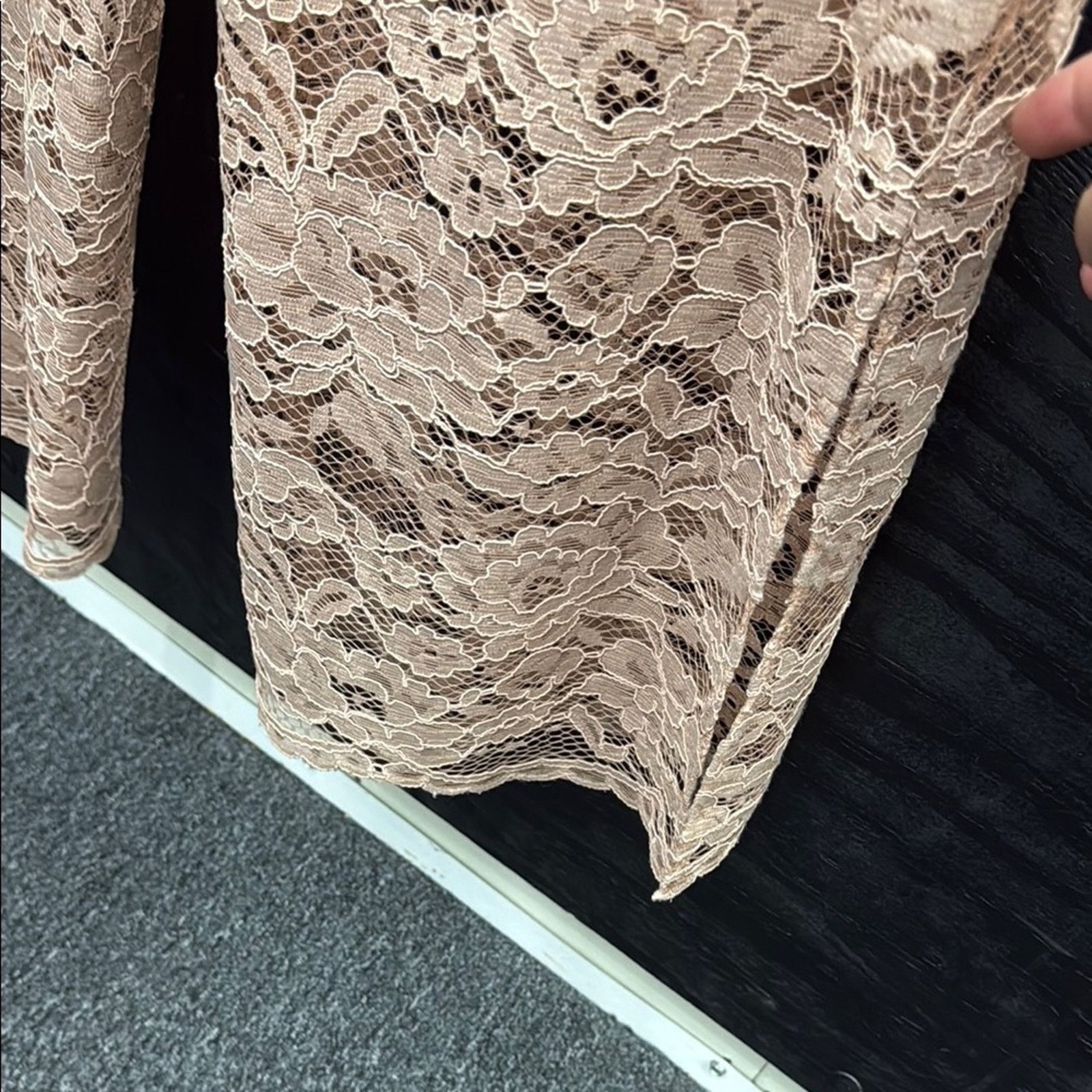 Blumarine NWT Blugirl Blush Lace Pants Size M Size 25" / US 0 / IT 36 - 4 Thumbnail