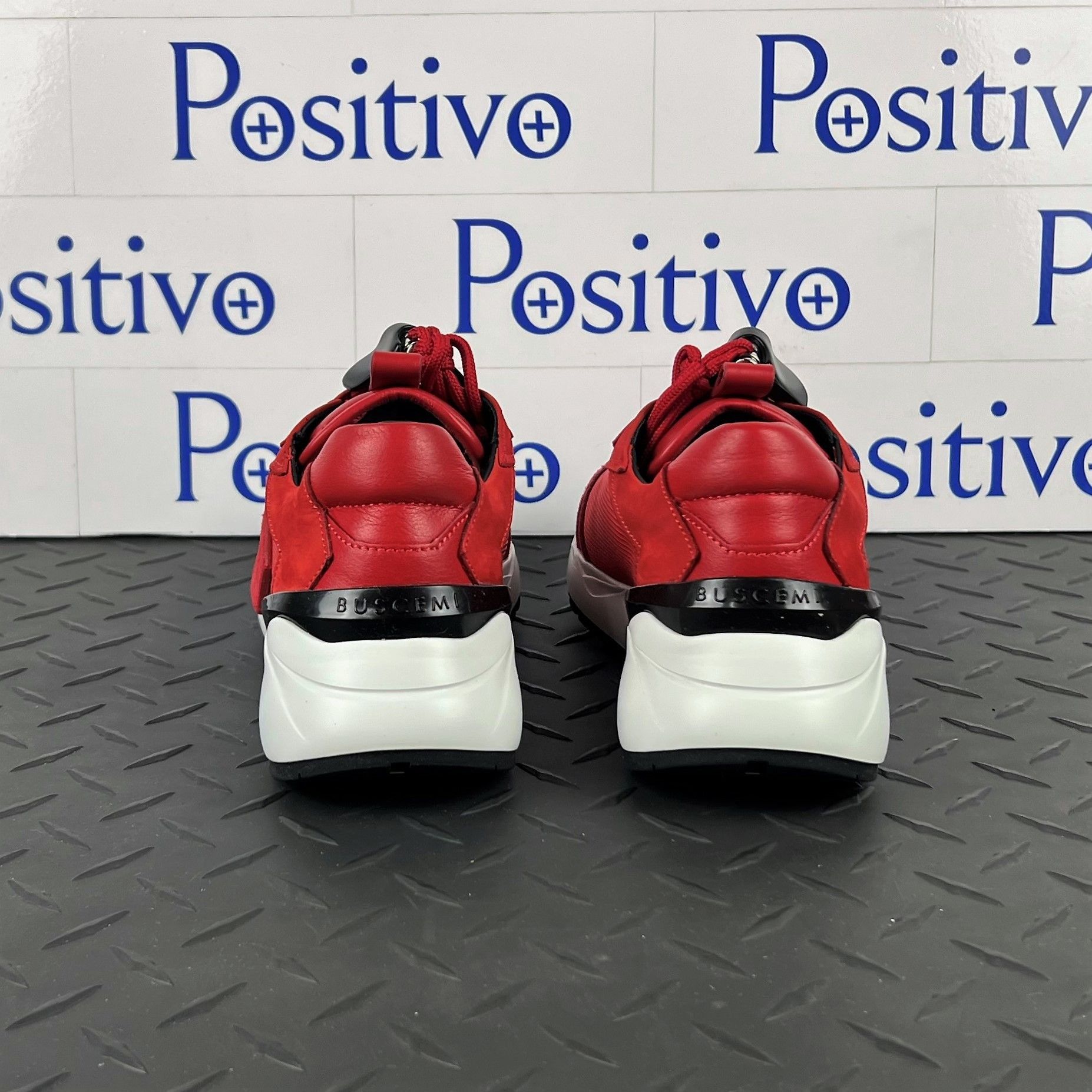 Buscemi Buscemi Run 2 Red Suede Low Top Sneakers US 7 SAMPLE Size US 7 / IT 37 - 6 Thumbnail