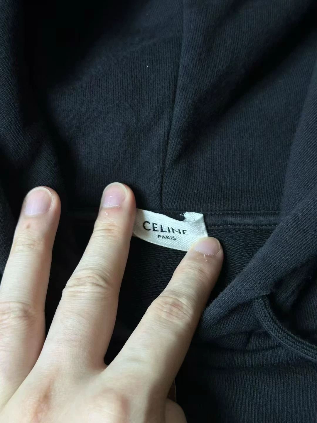Celine Celine logo zip-up hoodie Size S / US 4 / IT 40 - 4 Thumbnail