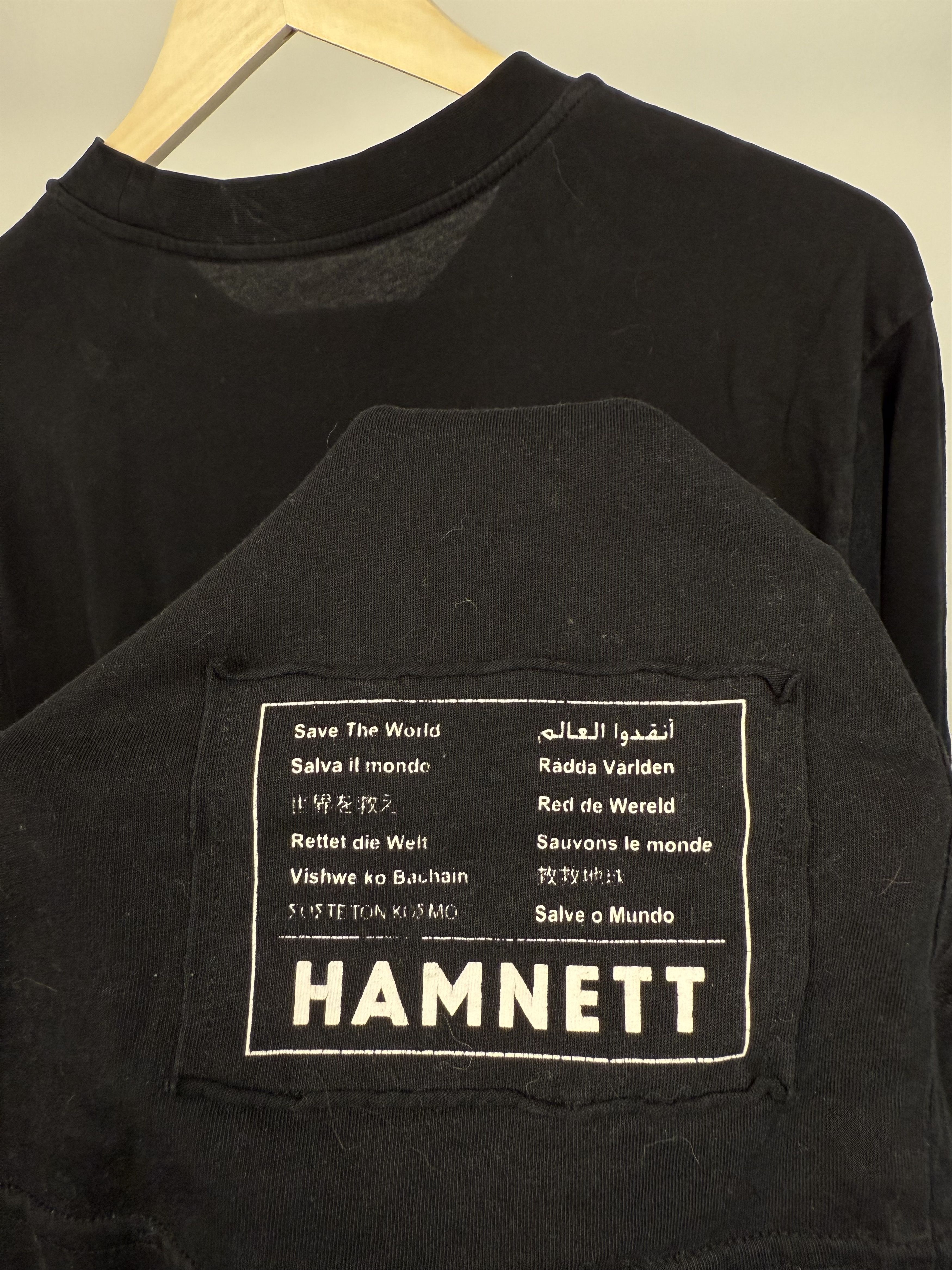 Katharine Hamnett London Katharine Hamnett Iconic "Save The World" Slogan Tee Size US L / EU 52-54 / 3 - 4 Thumbnail