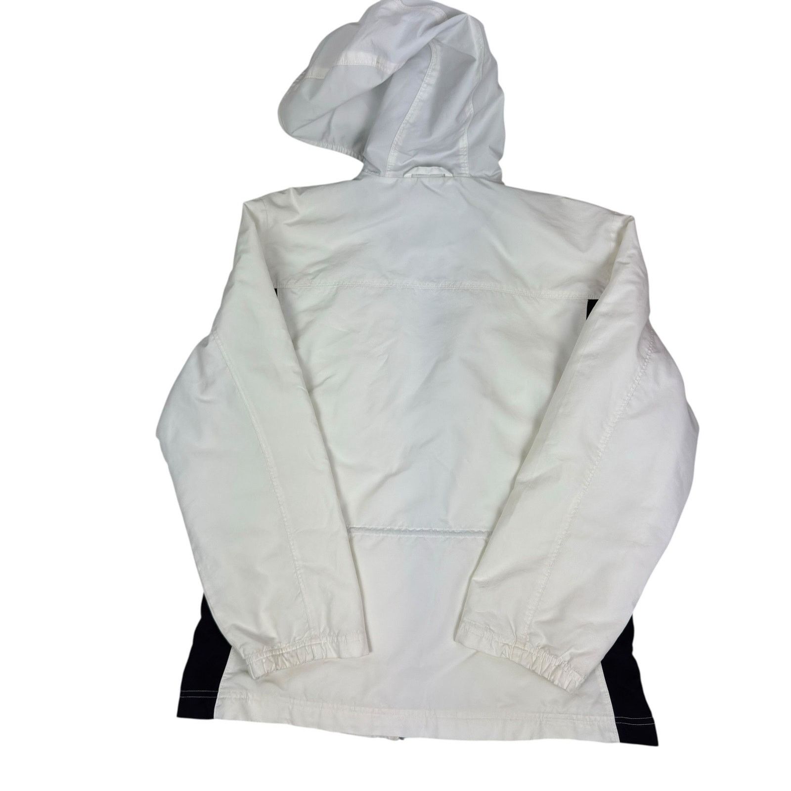 Nike Nike Womens White Swoosh Full Zip Windbreaker Jacket S (4-6) Size S / US 4 / IT 40 - 13 Thumbnail