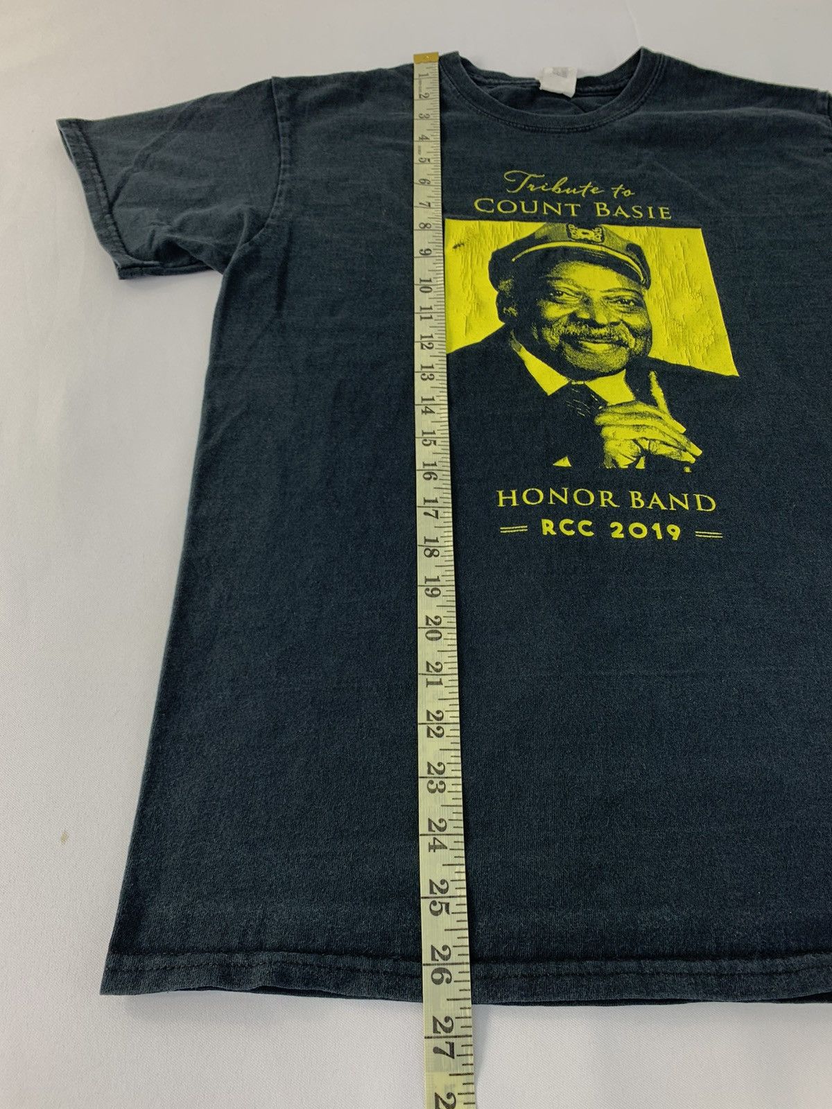 Band Tees Tribute Count Basie Honor Band Jazz Genre Artist Printed Tee Size US M / EU 48-50 / 2 - 9 Thumbnail