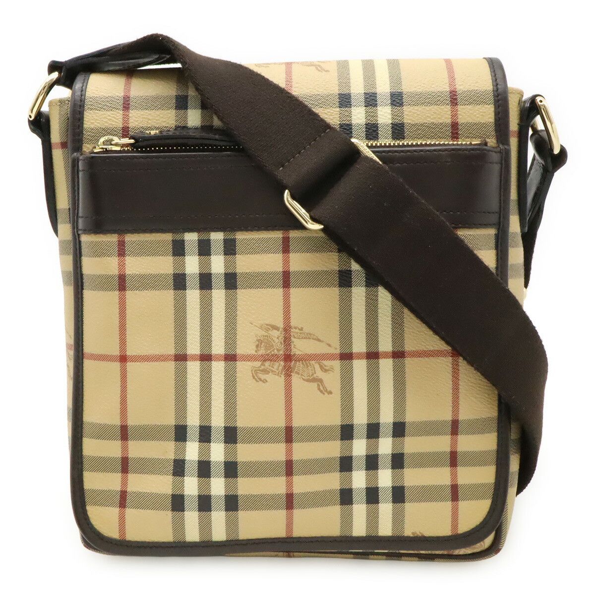 Burberry Burberry Burberry PVC Shoulder Bag Textile Crossbody Bag DUTY FREE for USA Size ONE SIZE - 1 Thumbnail