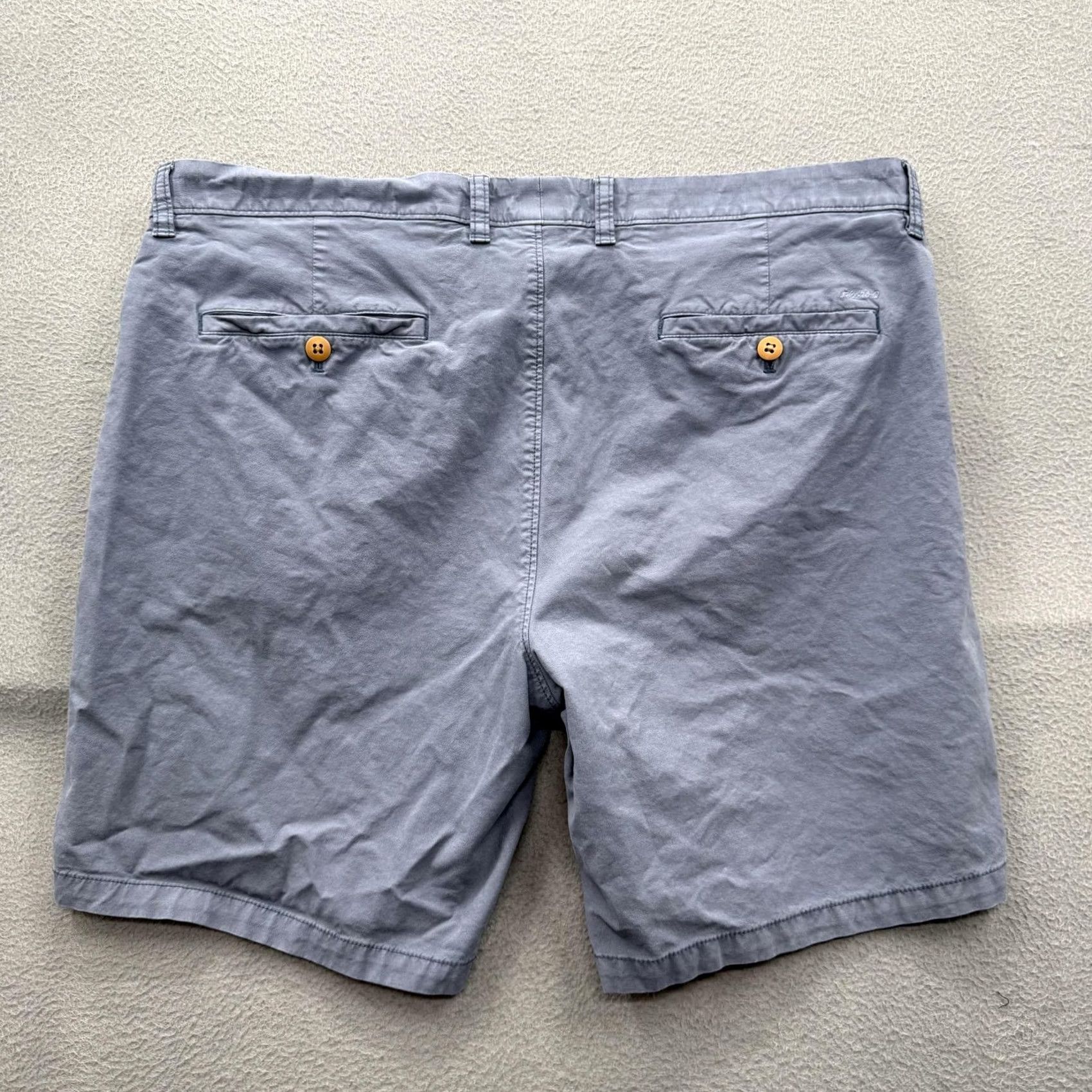 johnnie-O johnnie-O Shorts Mens 38 Blue Chino Stretch 8 Inseam Casual Cotton Summer Size US 38 / EU 54 - 2 Thumbnail
